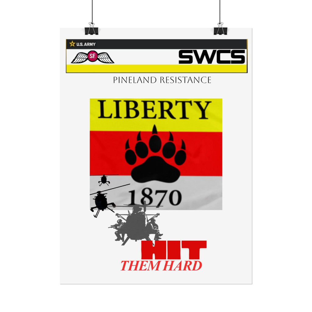 Military Helicopter Rolled Poster - Perfect for Home Decor and Gifts