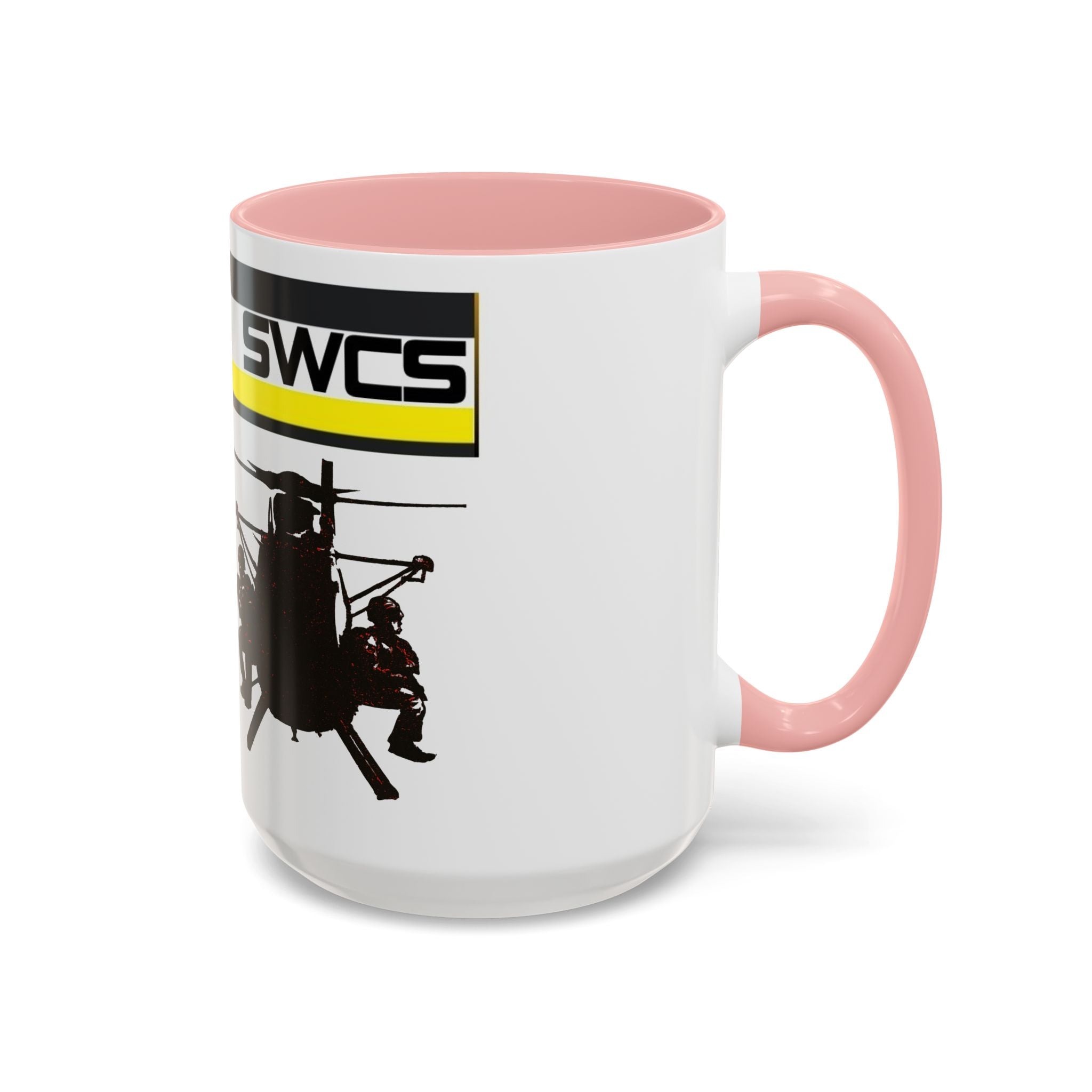 SWCS, SF De Oppresso Liber, Tactical Coffee Mug with Helicopter Design - 11 & 15 oz