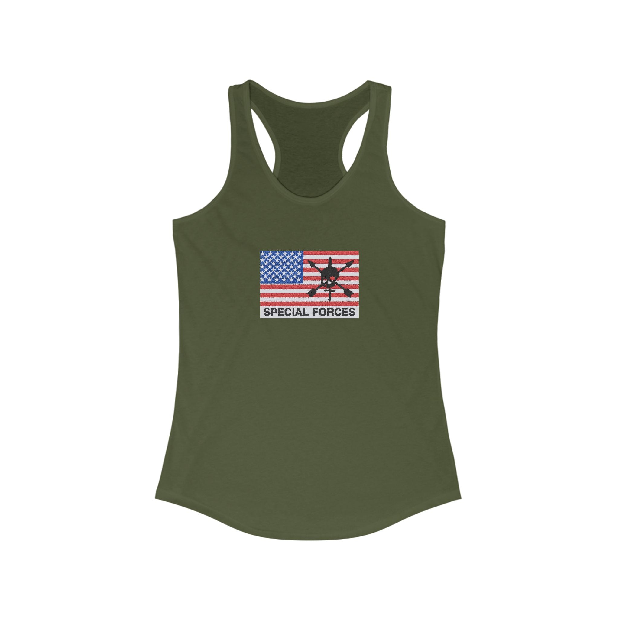 New Special Forces CIF Women's Ideal Racerback Tank