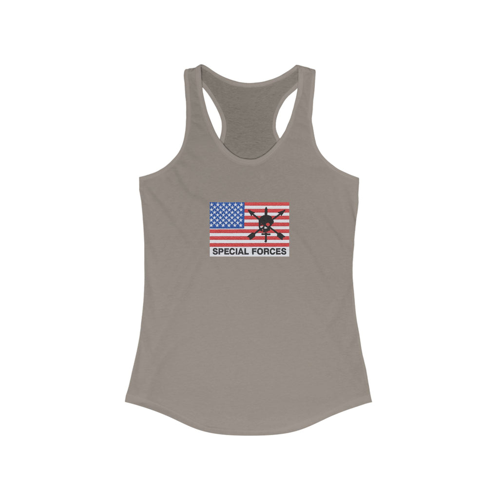 New Special Forces CIF Women's Ideal Racerback Tank