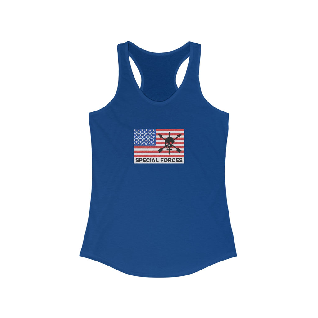 New Special Forces CIF Women's Ideal Racerback Tank