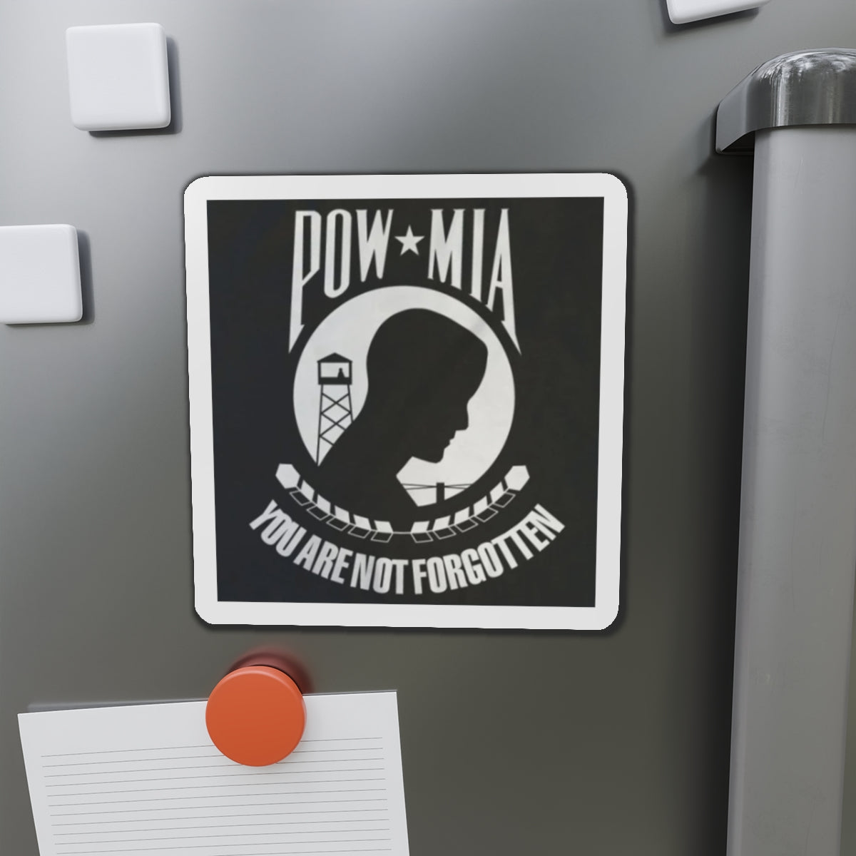 POW-MIA Die-Cut Magnets - You Are Not Forgotten
