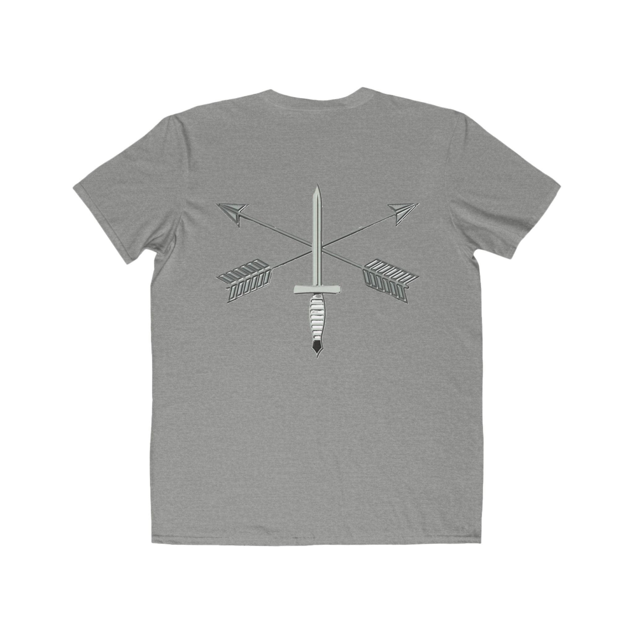 SF Crest with the Dagger and Crossed Arrows_ Men's Lightweight Fashion Tee