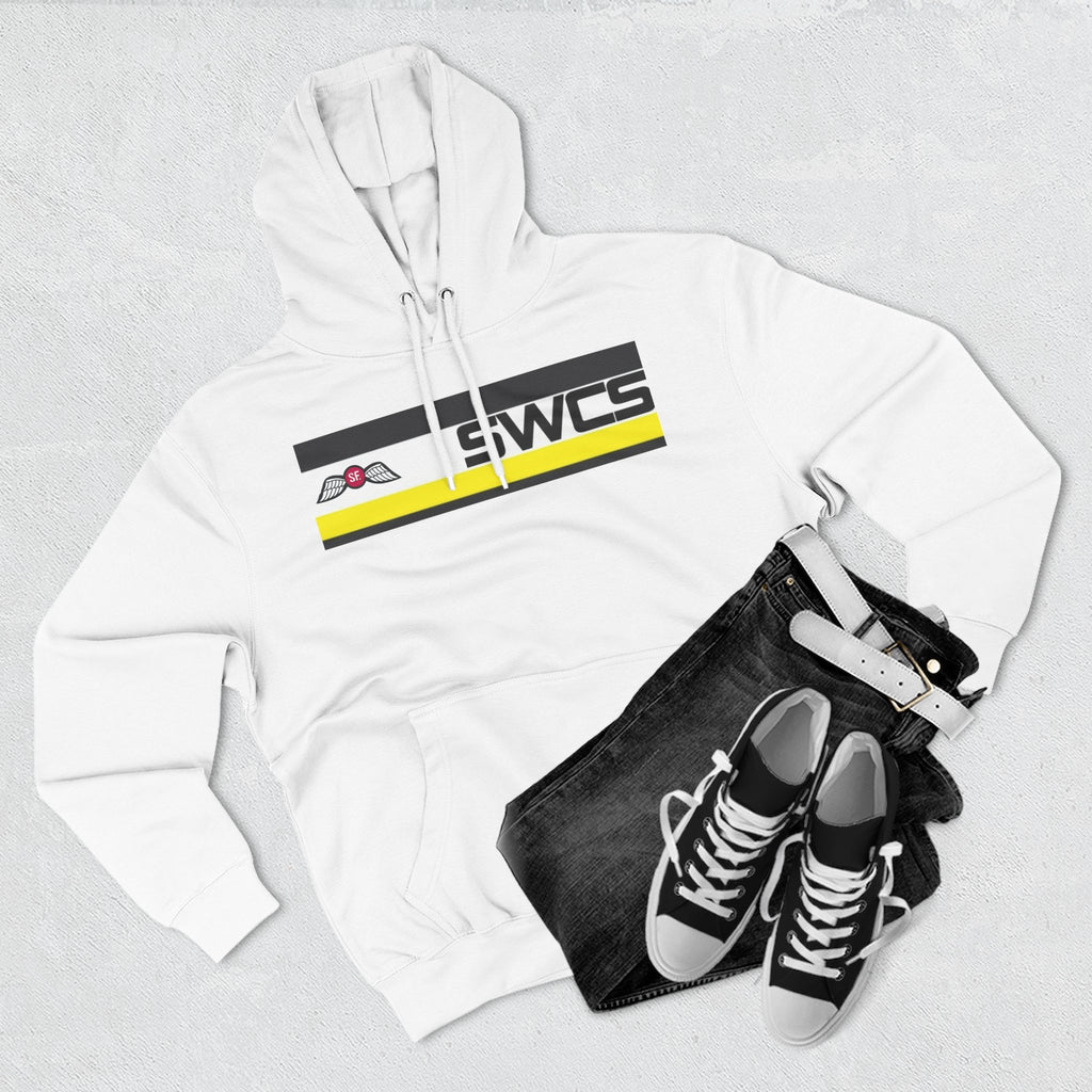 SWCS JEDBURG Modern Three-Panel Fleece Hoodie with SWCS Design