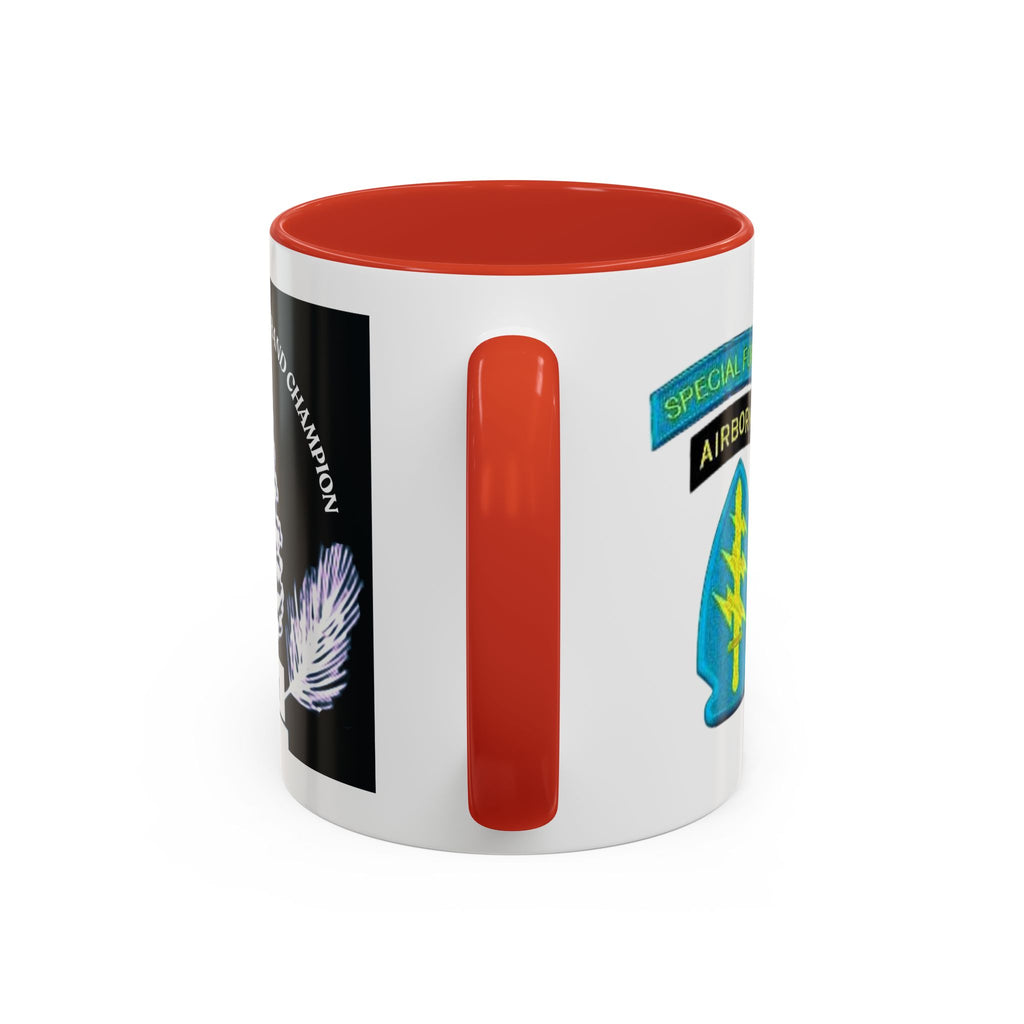 Special Forces Logo Pinecone Finding Grand Champion Mug