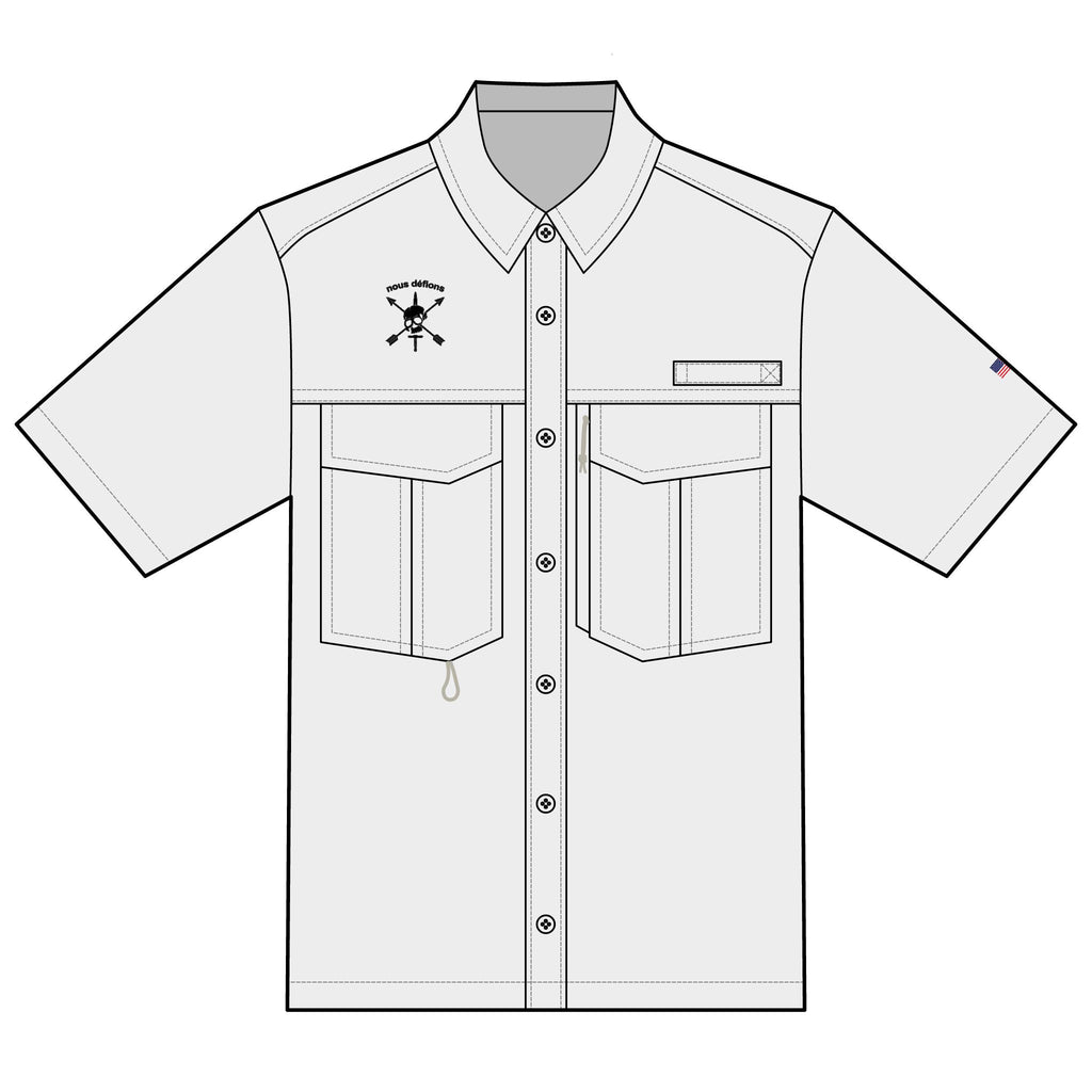 CIF is Back, Men's Performance Fishing Shirt - Quick-Dry Casual Wear with Pockets