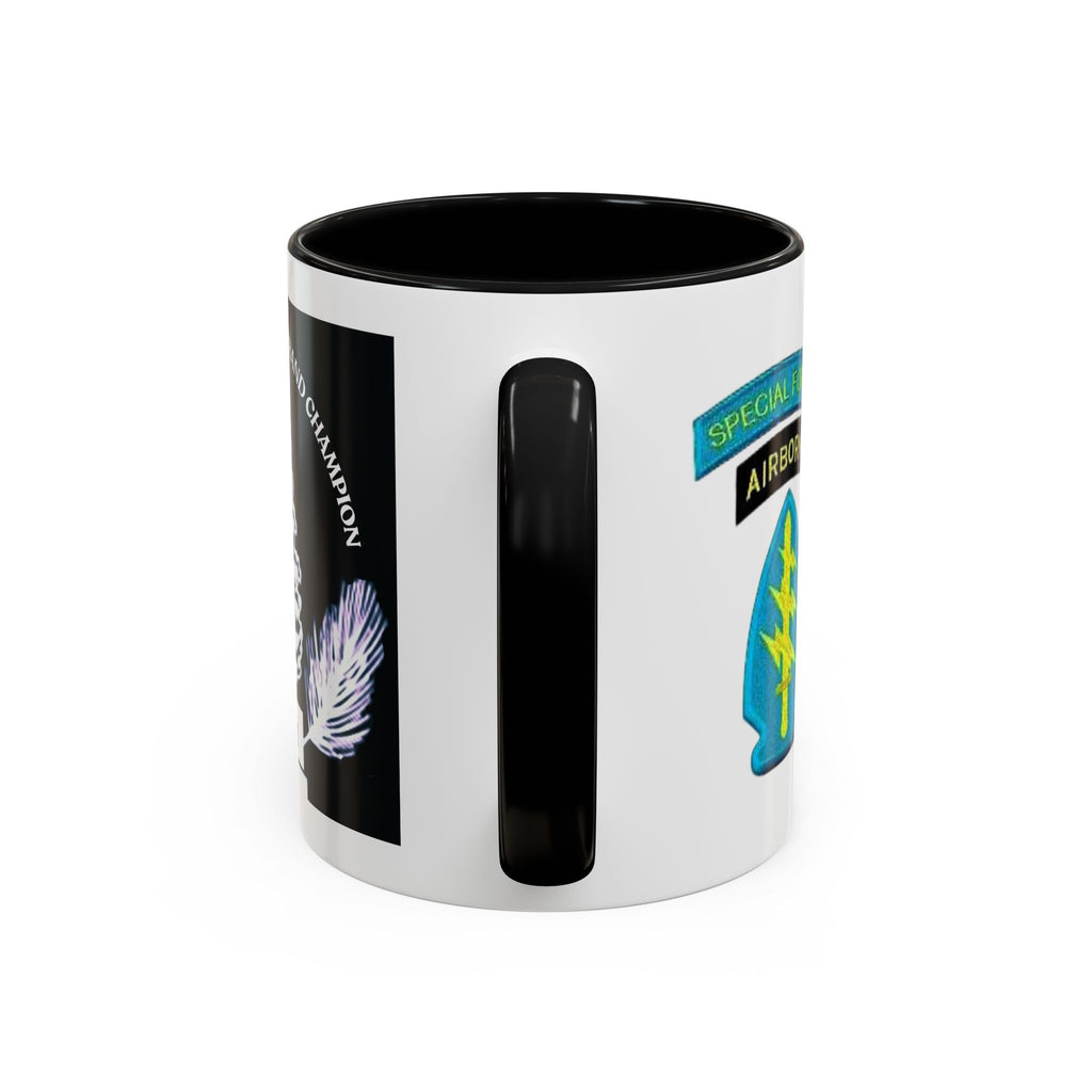 Special Forces Logo Pinecone Finding Grand Champion Mug