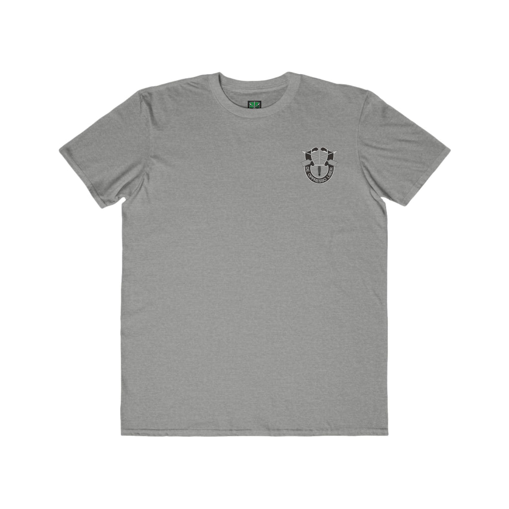 SF Crest with the Dagger and Crossed Arrows_ Men's Lightweight Fashion Tee