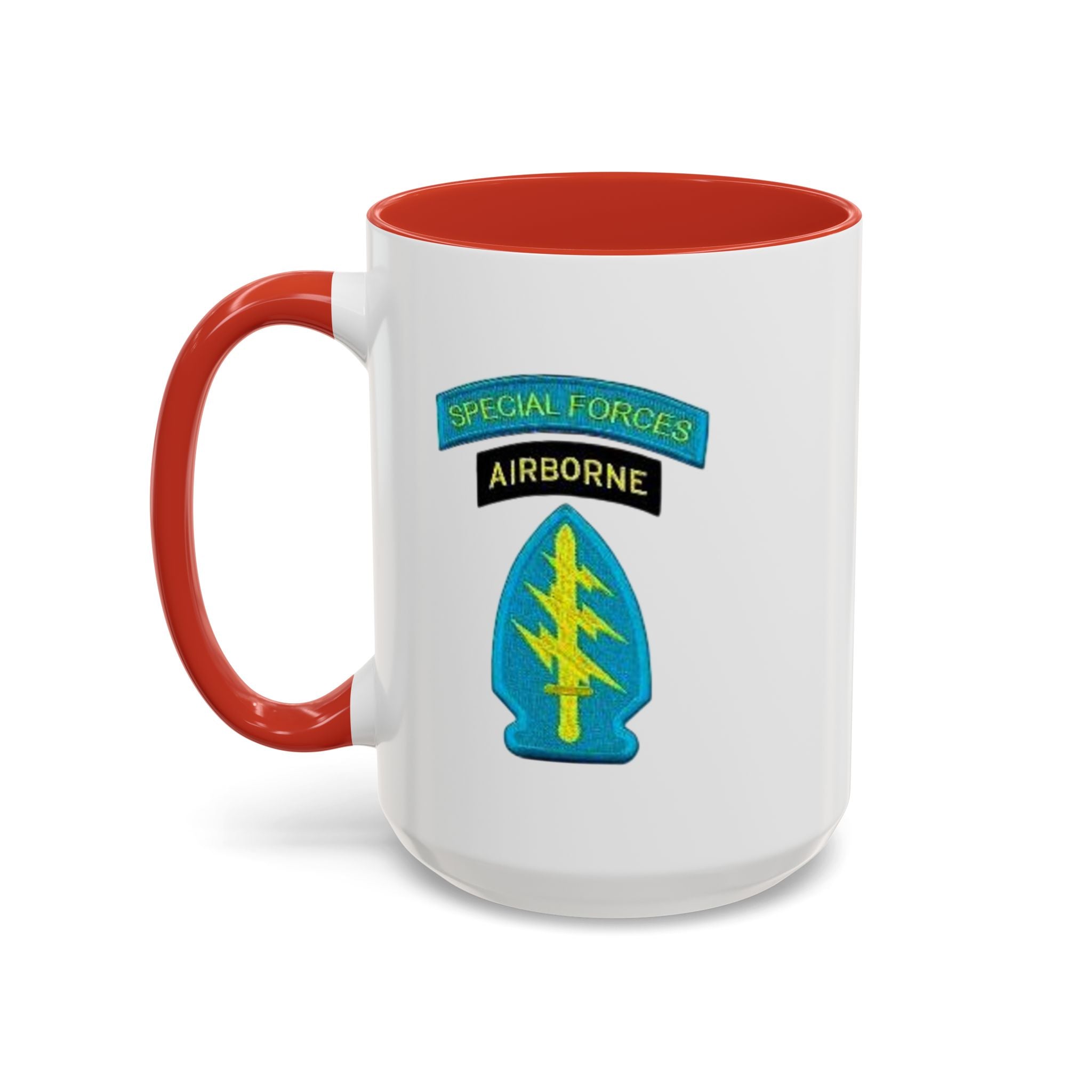 Special Forces Logo Pinecone Finding Grand Champion Mug