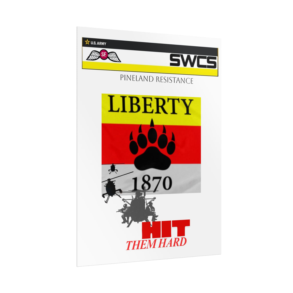 Military Helicopter Rolled Poster - Perfect for Home Decor and Gifts