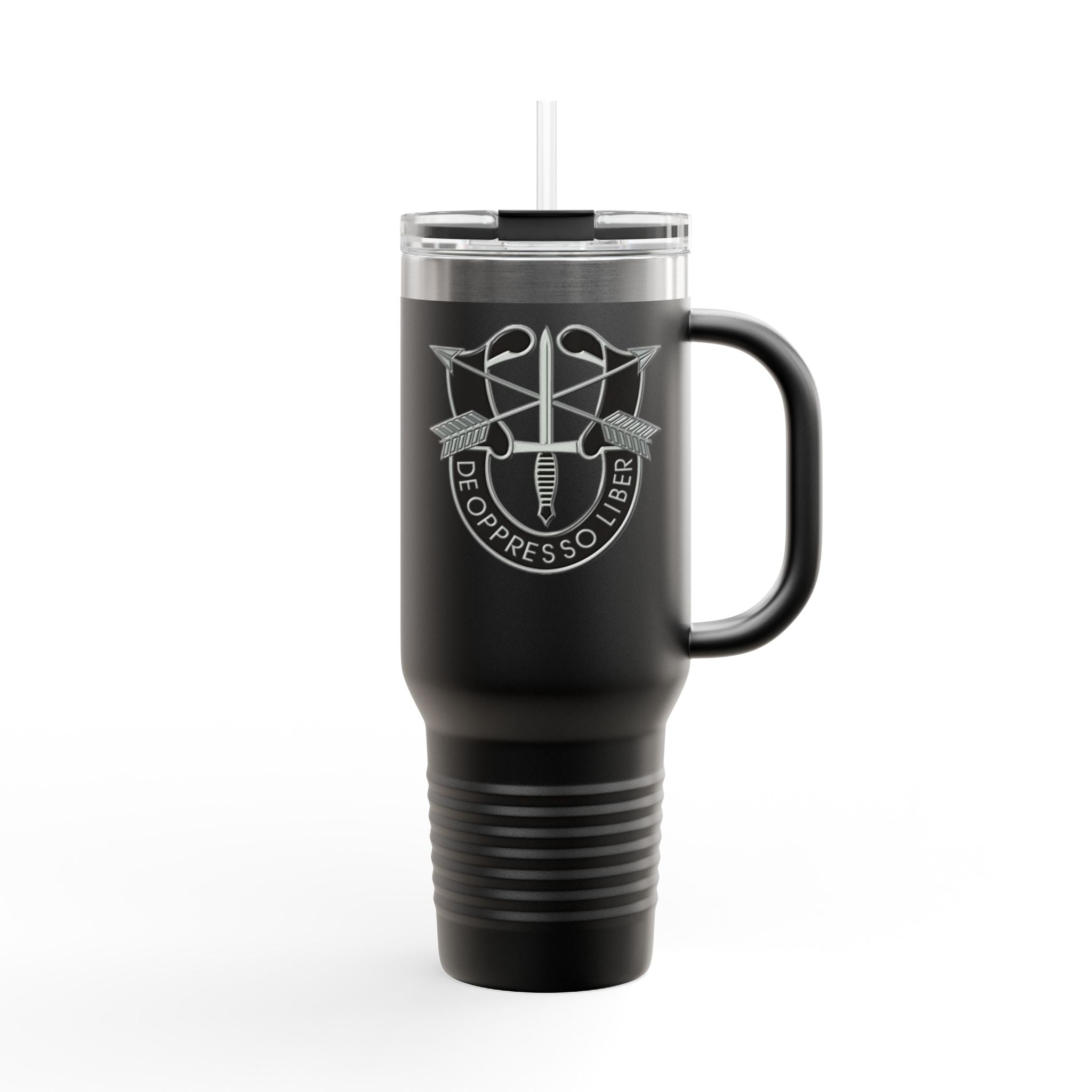 De Oppresso Liber, CIF, Insulated Travel Mug, 40oz