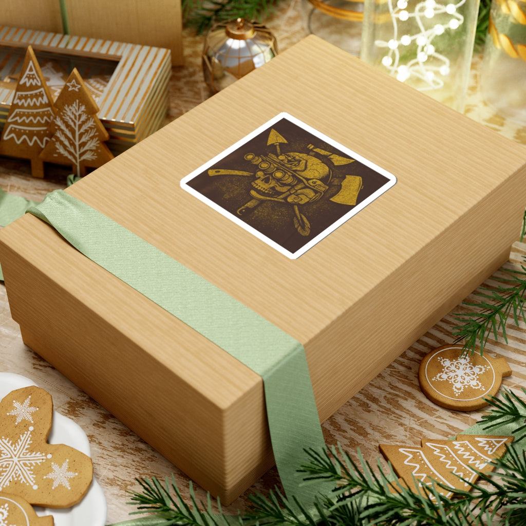 Skull Tactical Kiss-Cut Stickers for Adventure Lovers