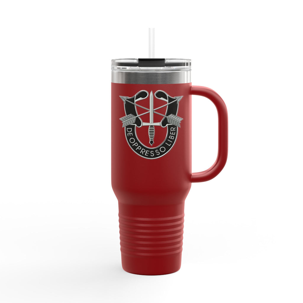 De Oppresso Liber, CIF, Insulated Travel Mug, 40oz