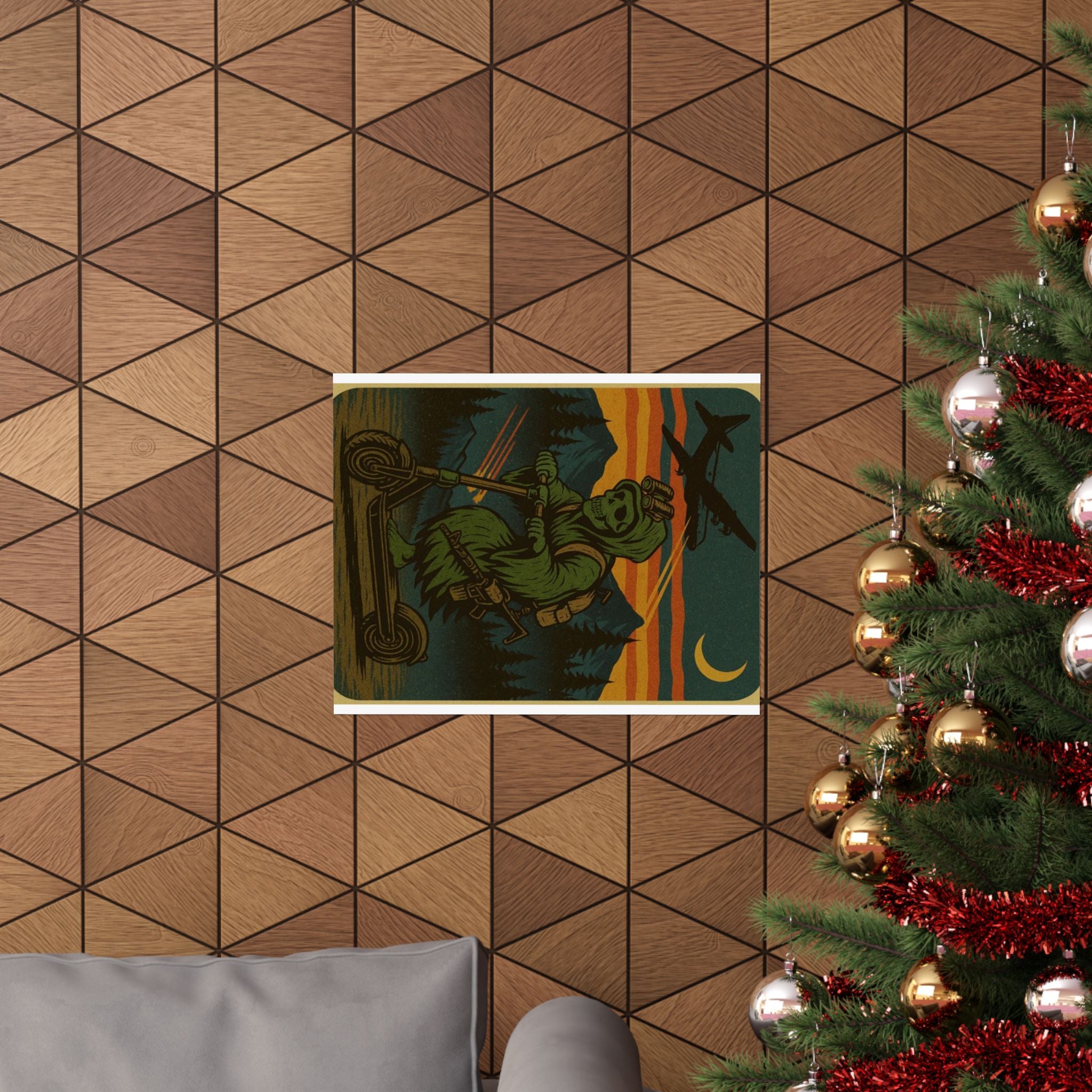 Reaper Swift Silent and Deadly_ Matte Horizontal Poster Decor