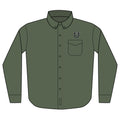 DOL SF Embroidered Long Sleeve Shirt for Casual and Professional Wear