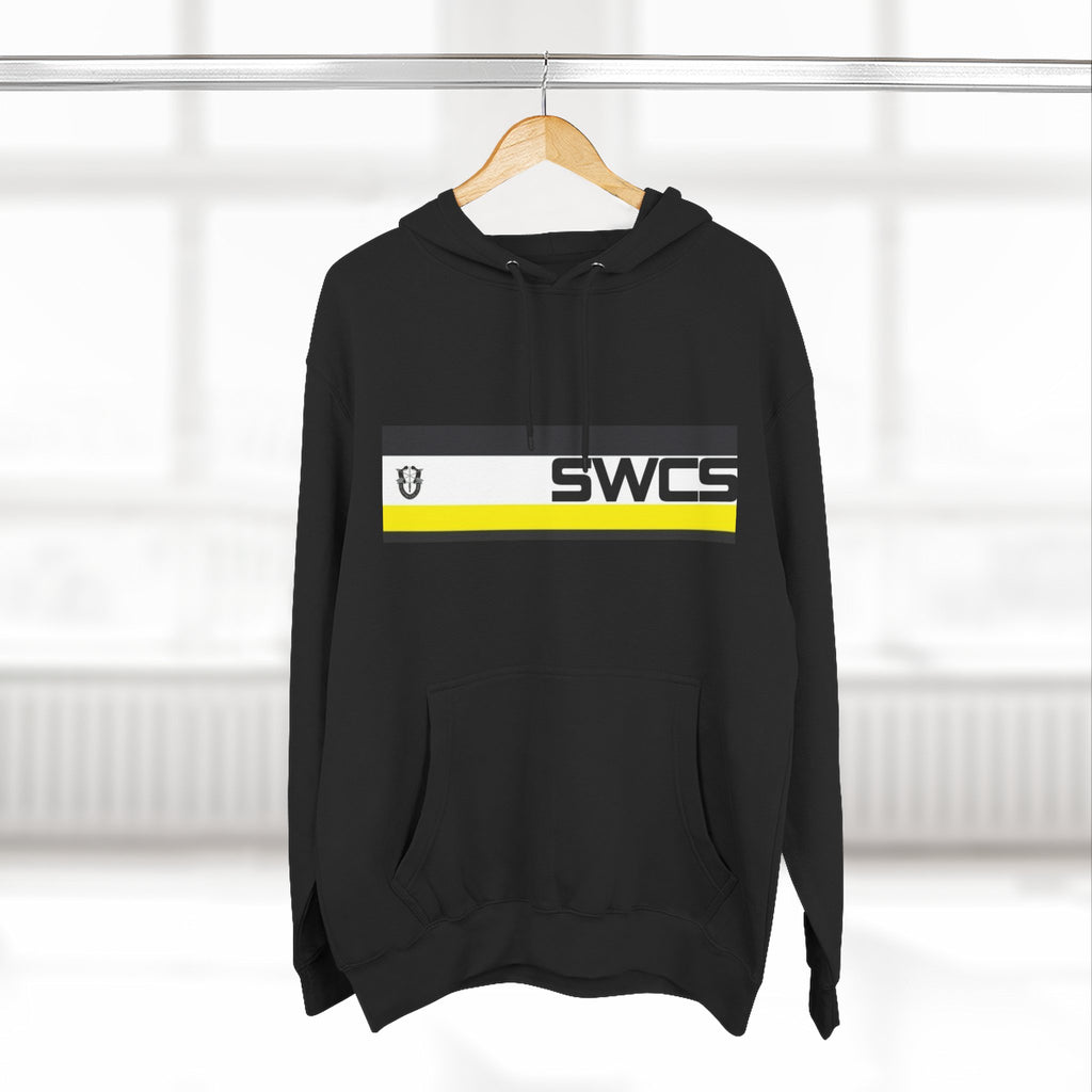 SWCS SF Three-Panel Fleece Hoodie - Stylish & Comfortable