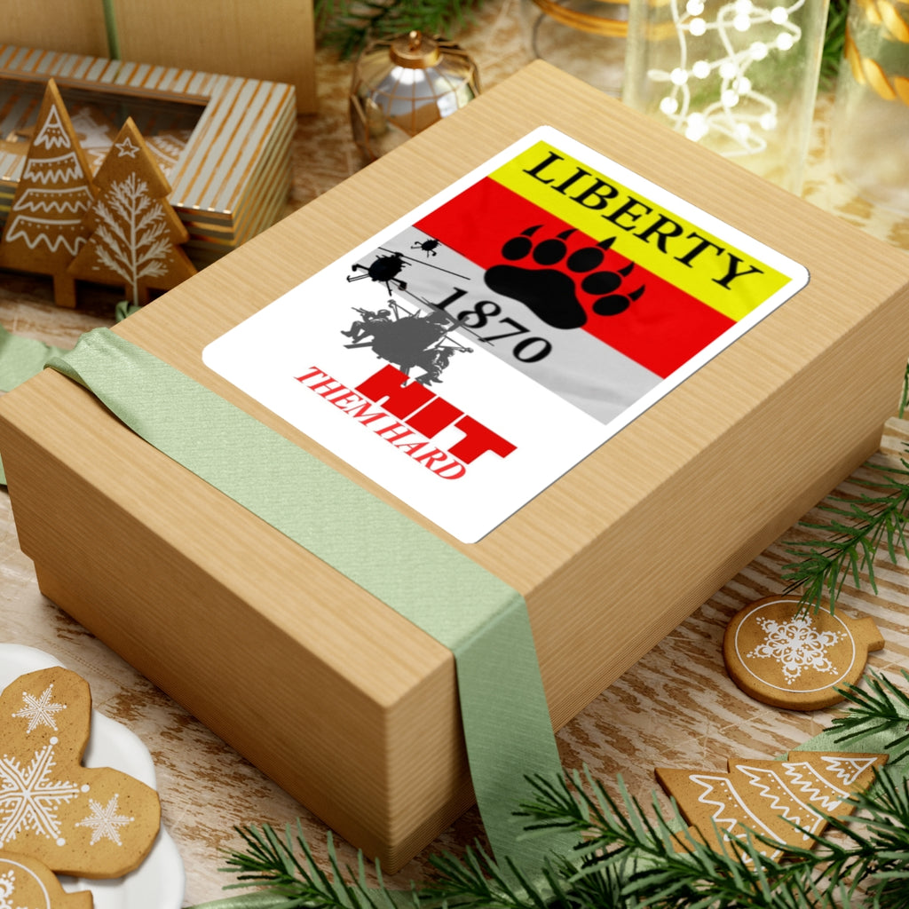 PINELAND Resistance Movement Propaganda Kiss-Cut Stickers