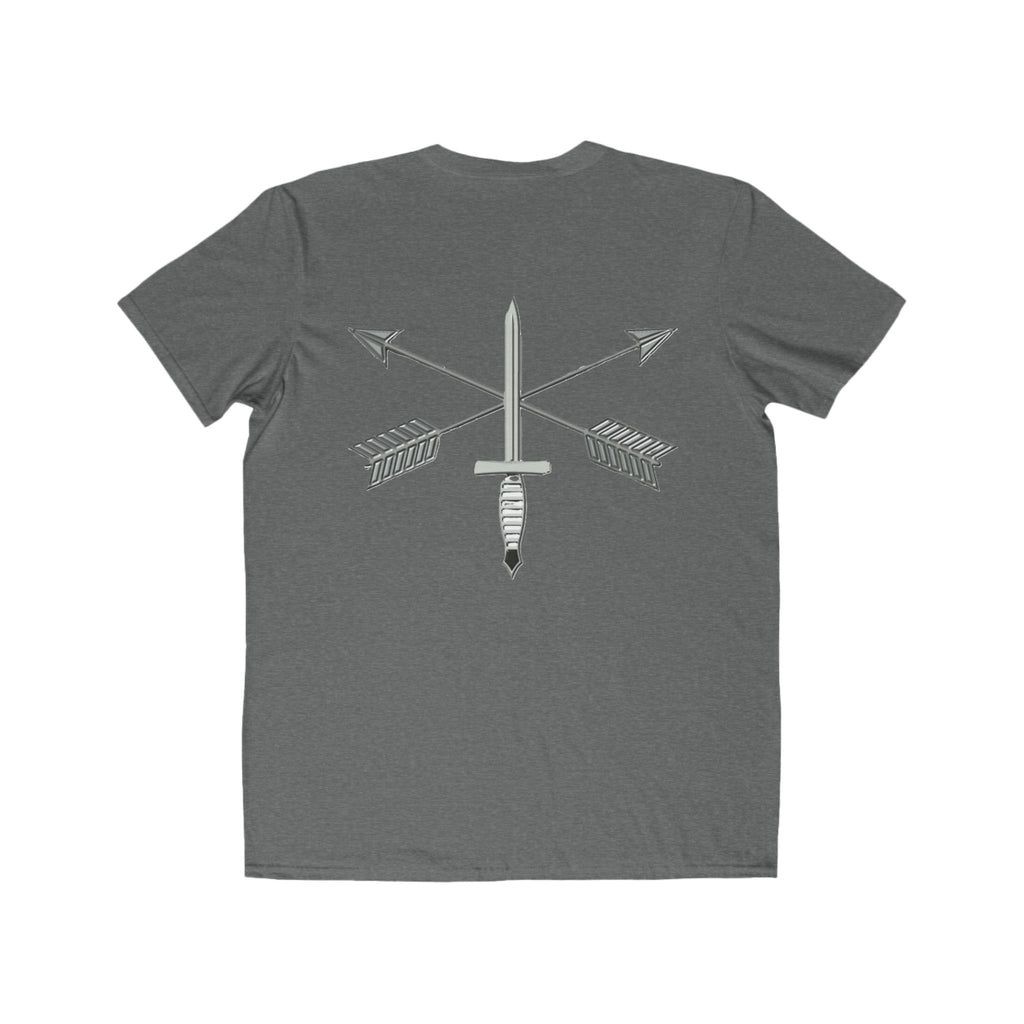 SF Crest with the Dagger and Crossed Arrows_ Men's Lightweight Fashion Tee