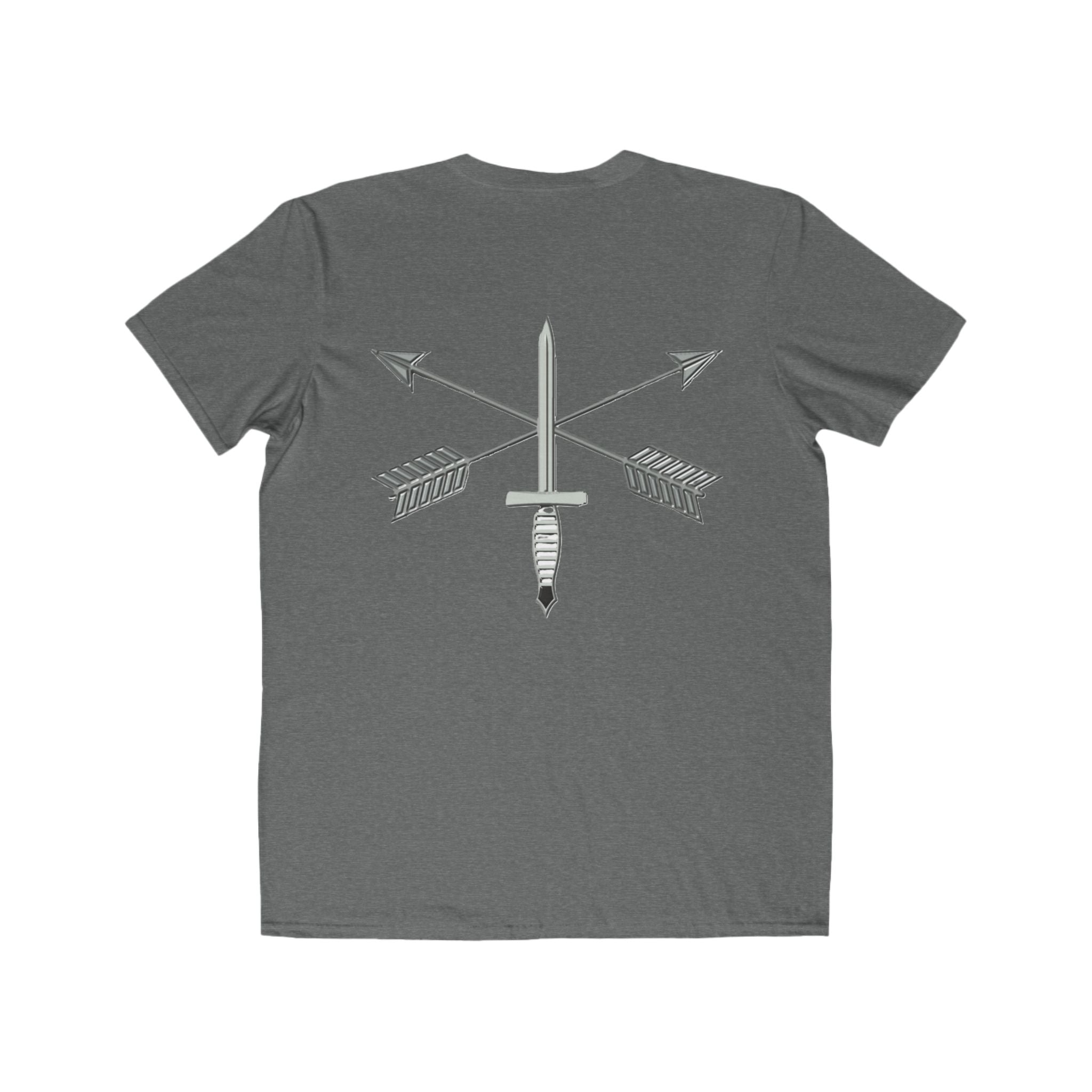 SF Crest with the Dagger and Crossed Arrows_ Men's Lightweight Fashion Tee