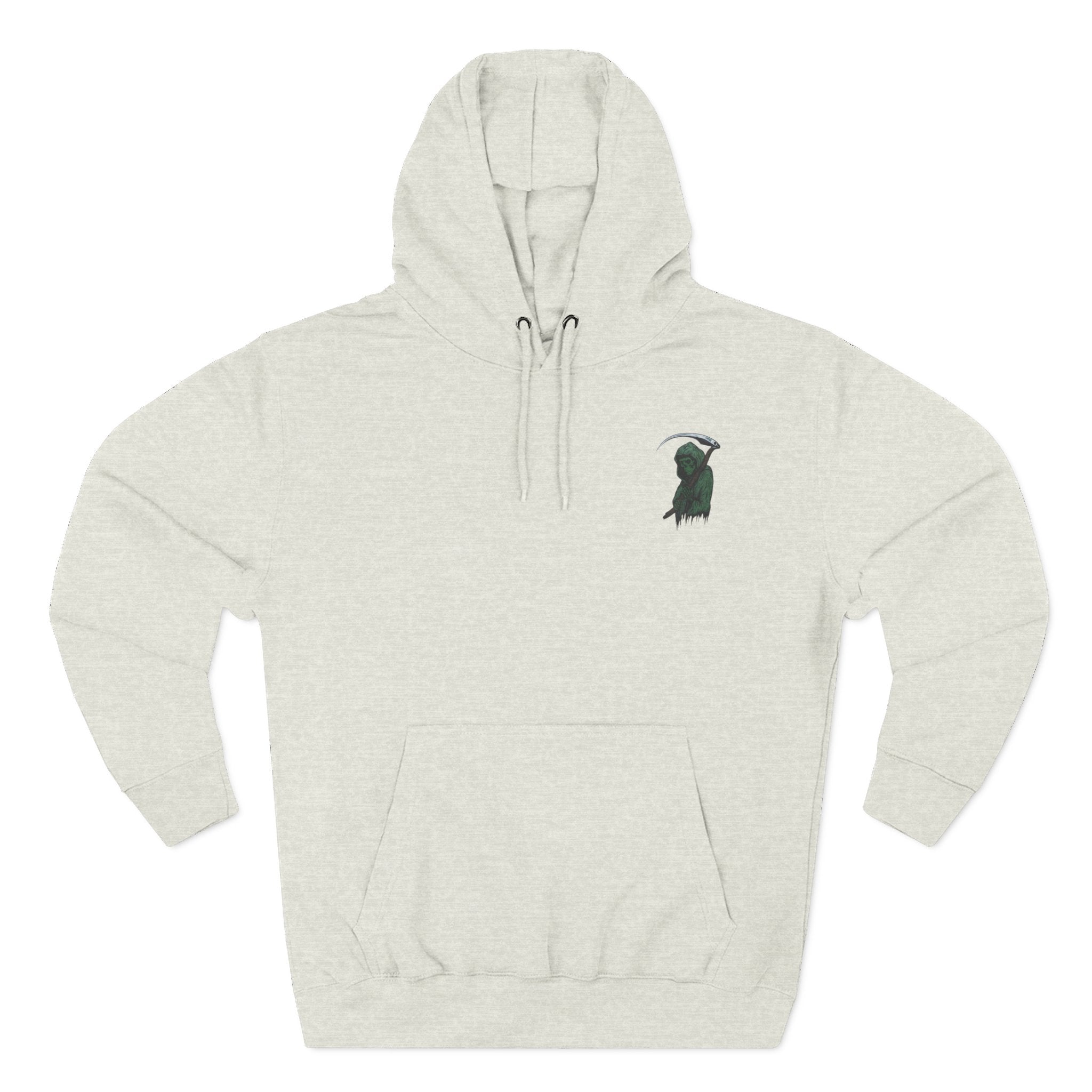 The Reaper knows when to say No.  It's time to exfil -Inspired Three-Panel Fleece Hoodie