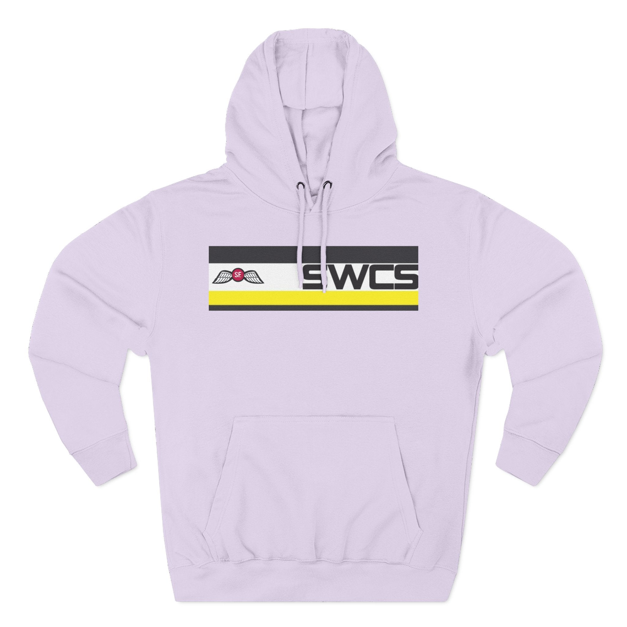 SWCS JEDBURG Modern Three-Panel Fleece Hoodie with SWCS Design