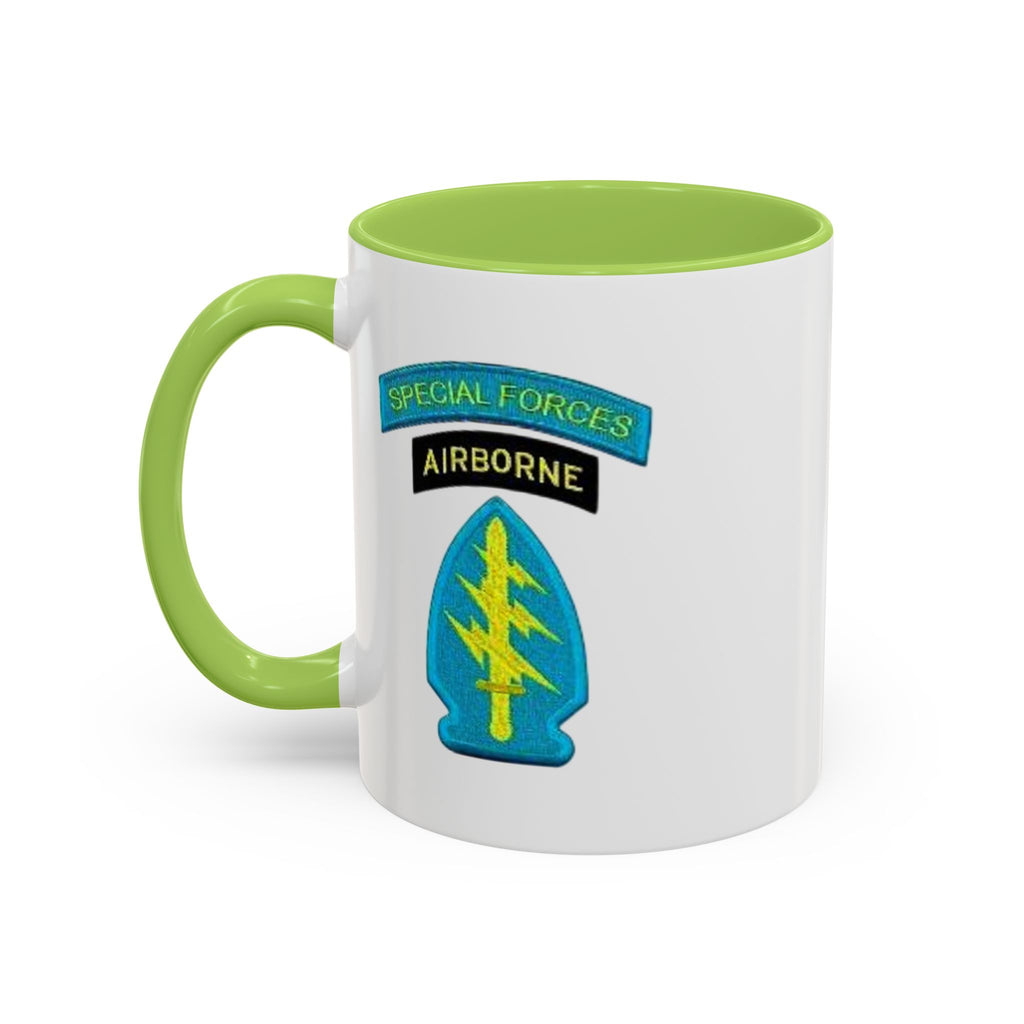 Special Forces Logo Pinecone Finding Grand Champion Mug