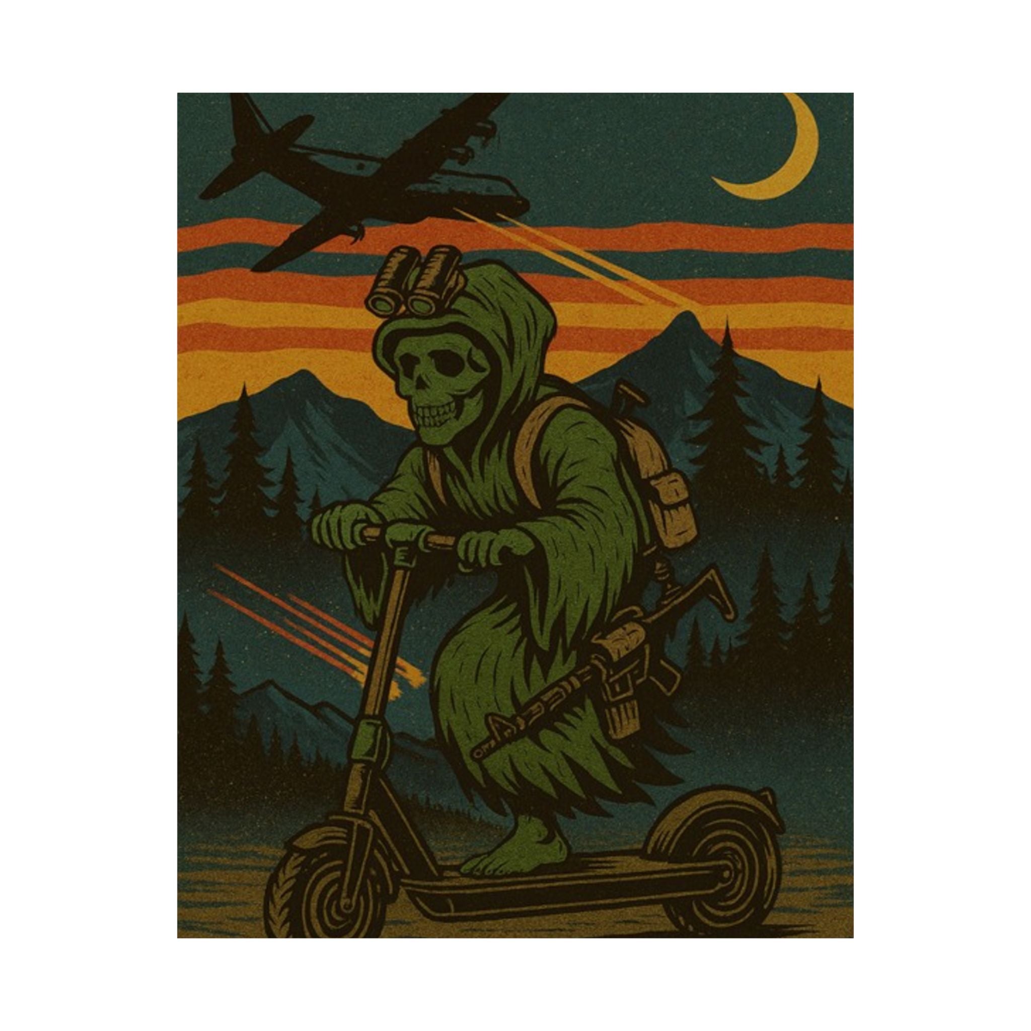 Swift Silent and Deadly Reaper Matte Vertical Posters