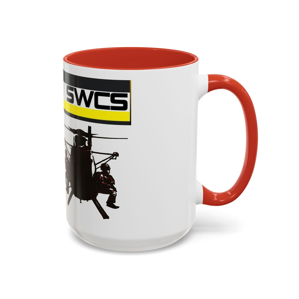 SWCS, SF De Oppresso Liber, Tactical Coffee Mug with Helicopter Design - 11 & 15 oz