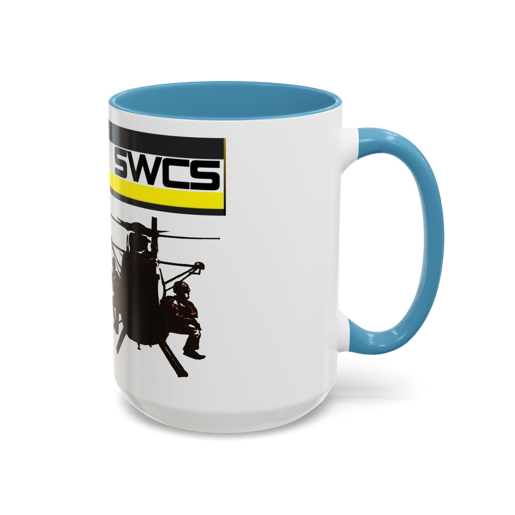 SWCS, SF De Oppresso Liber, Tactical Coffee Mug with Helicopter Design - 11 & 15 oz