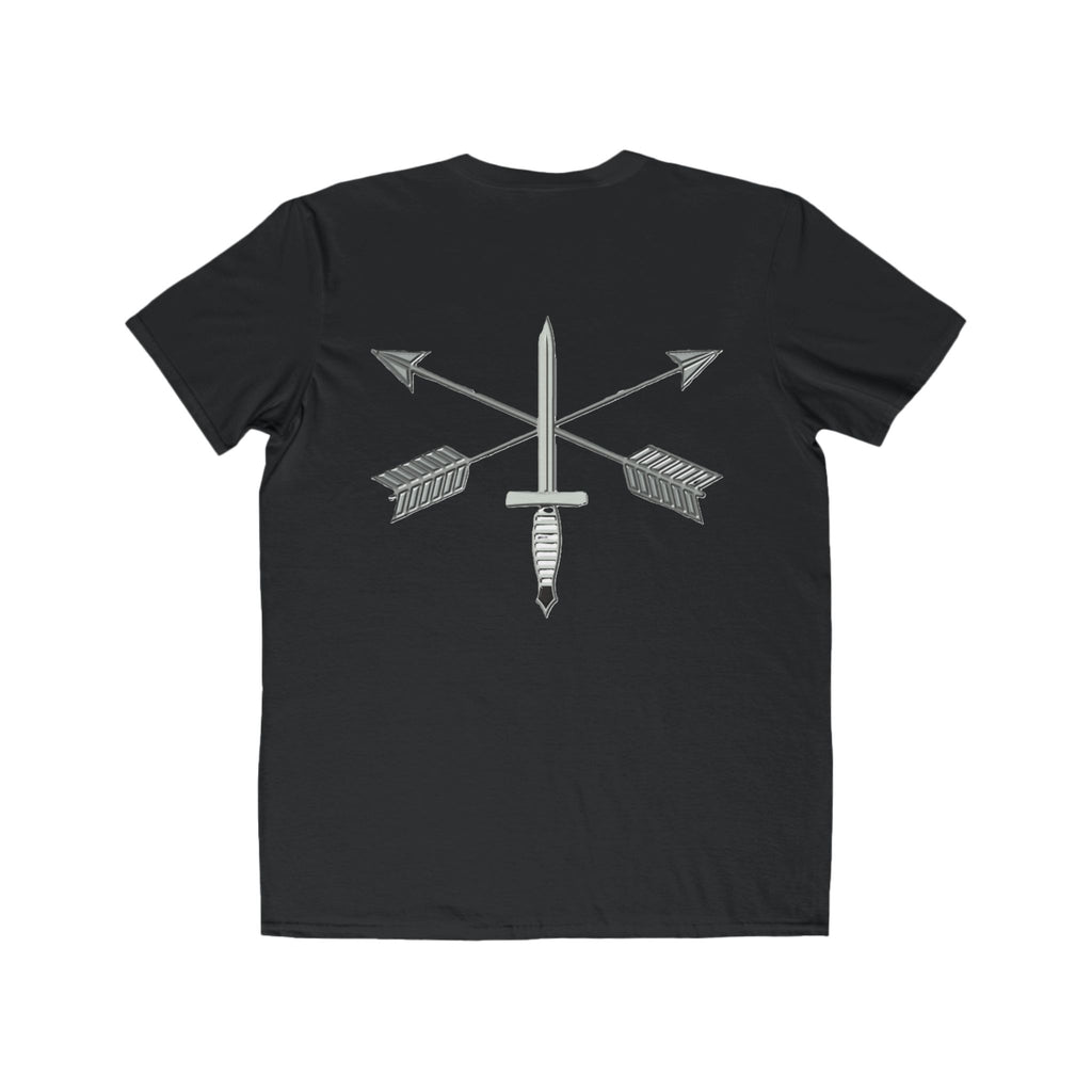 SF Crest with the Dagger and Crossed Arrows_ Men's Lightweight Fashion Tee