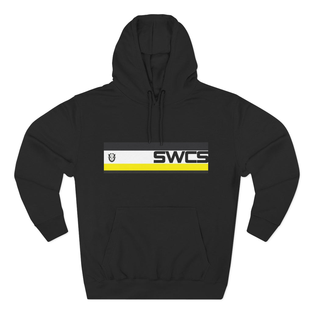 SWCS SF Three-Panel Fleece Hoodie - Stylish & Comfortable