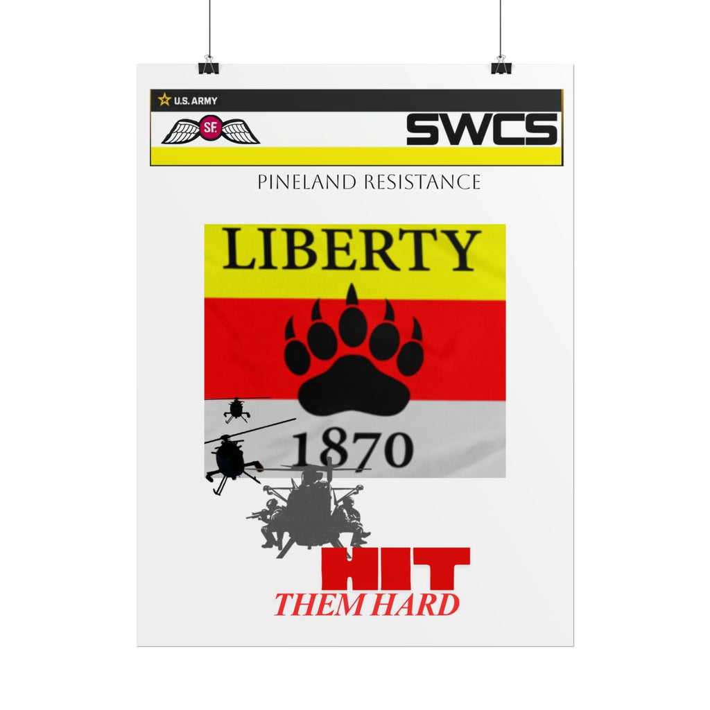 Military Helicopter Rolled Poster - Perfect for Home Decor and Gifts