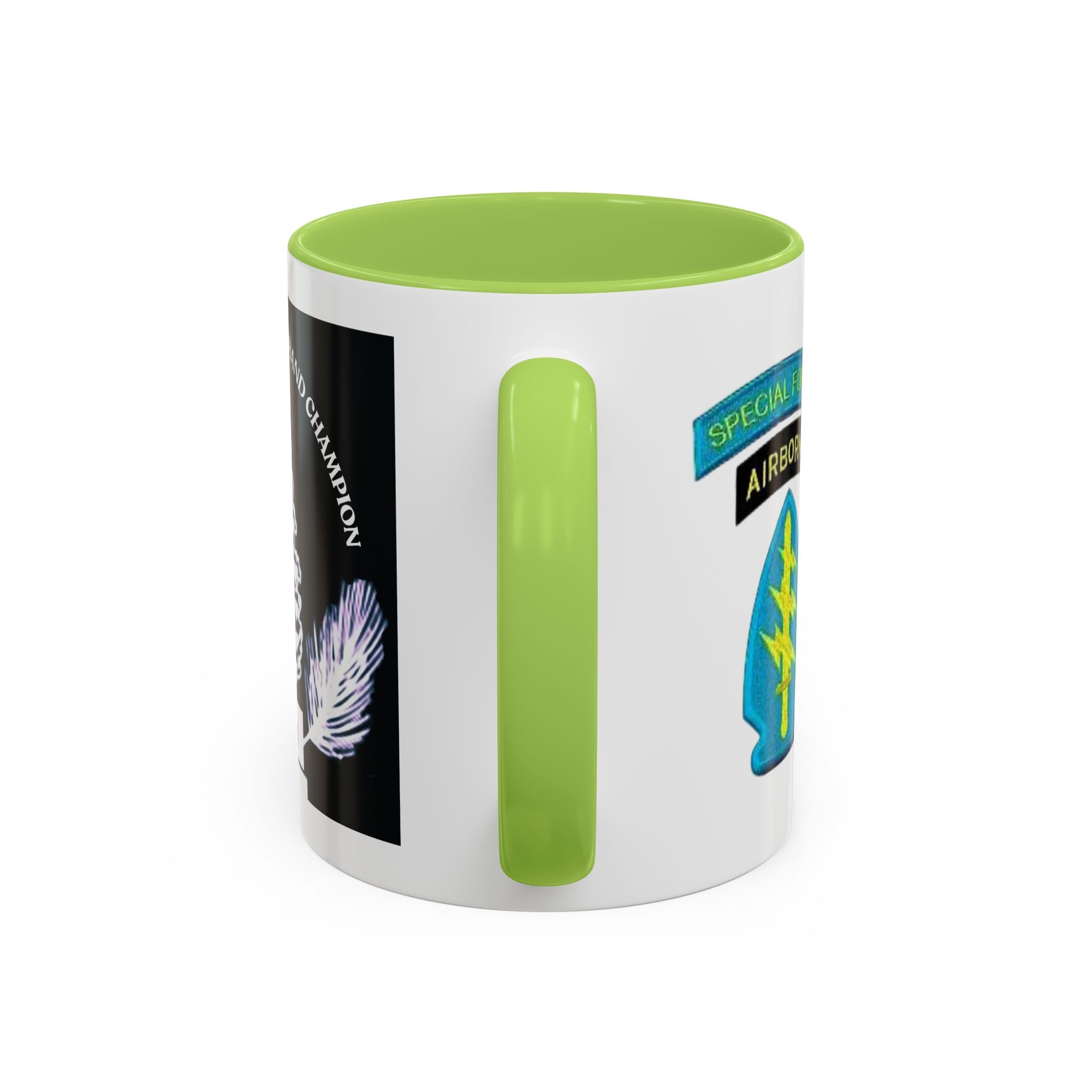 Special Forces Logo Pinecone Finding Grand Champion Mug