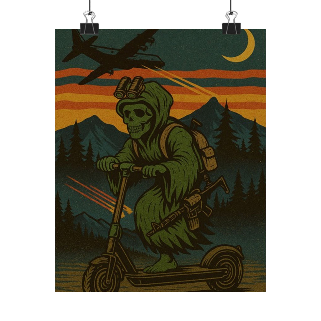 Swift Silent and Deadly Reaper Matte Vertical Posters