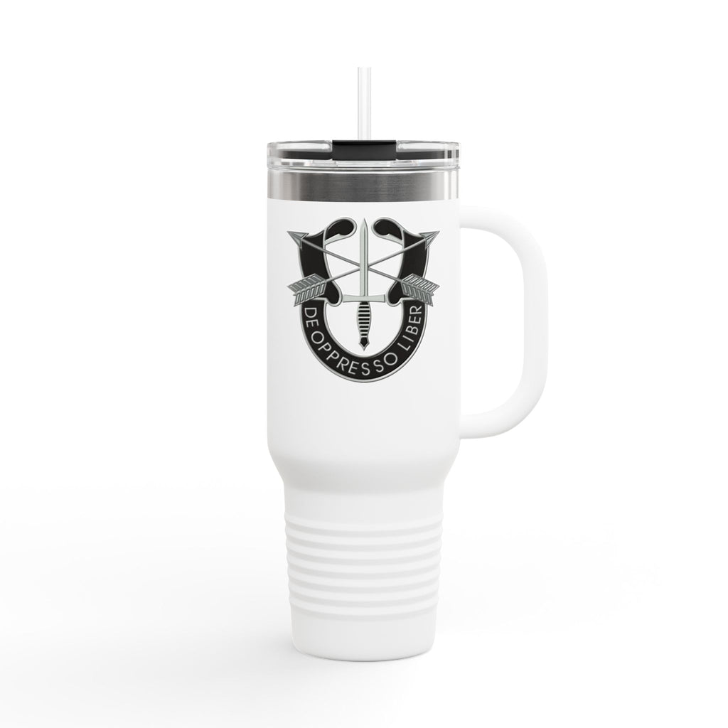 De Oppresso Liber, CIF, Insulated Travel Mug, 40oz