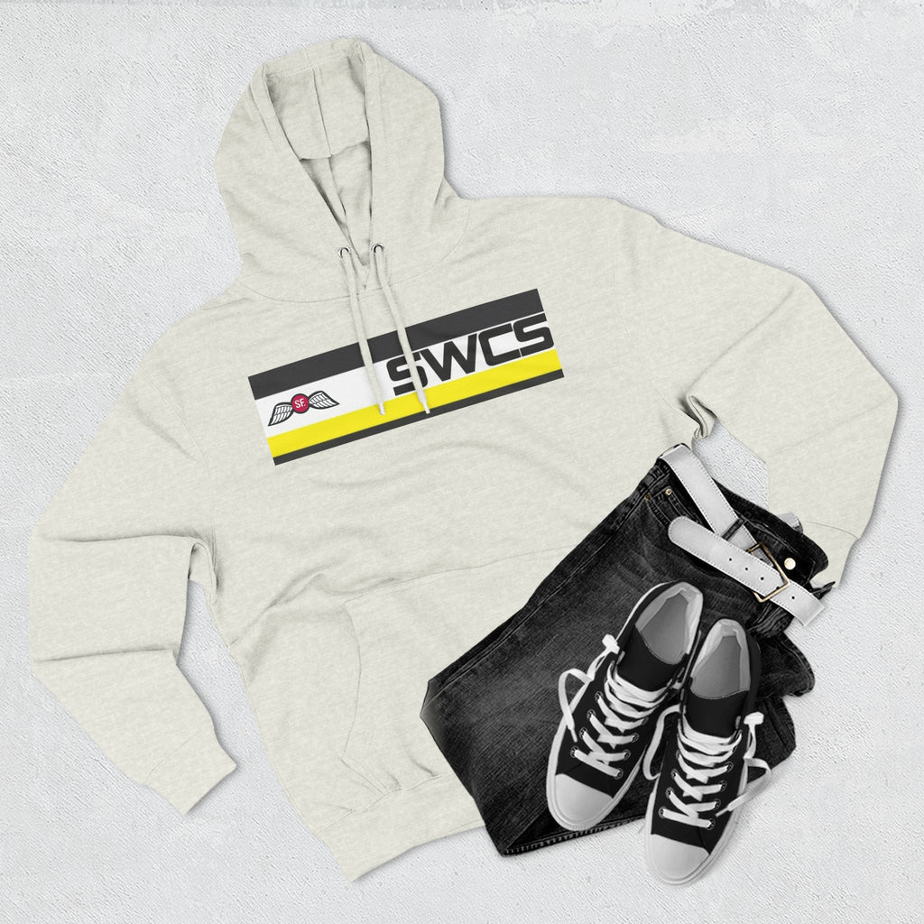 SWCS JEDBURG Modern Three-Panel Fleece Hoodie with SWCS Design