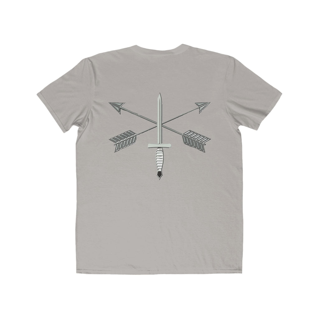 SF Crest with the Dagger and Crossed Arrows_ Men's Lightweight Fashion Tee