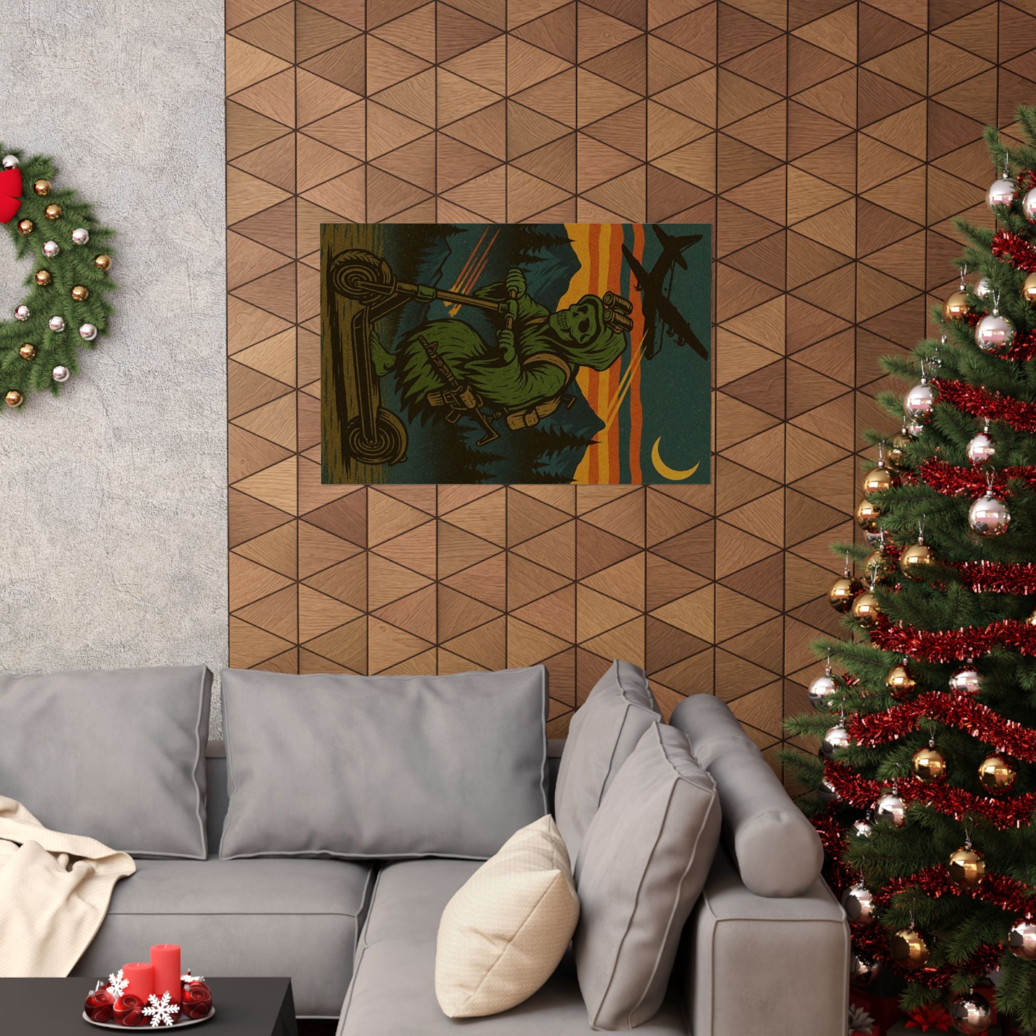 Reaper Swift Silent and Deadly_ Matte Horizontal Poster Decor