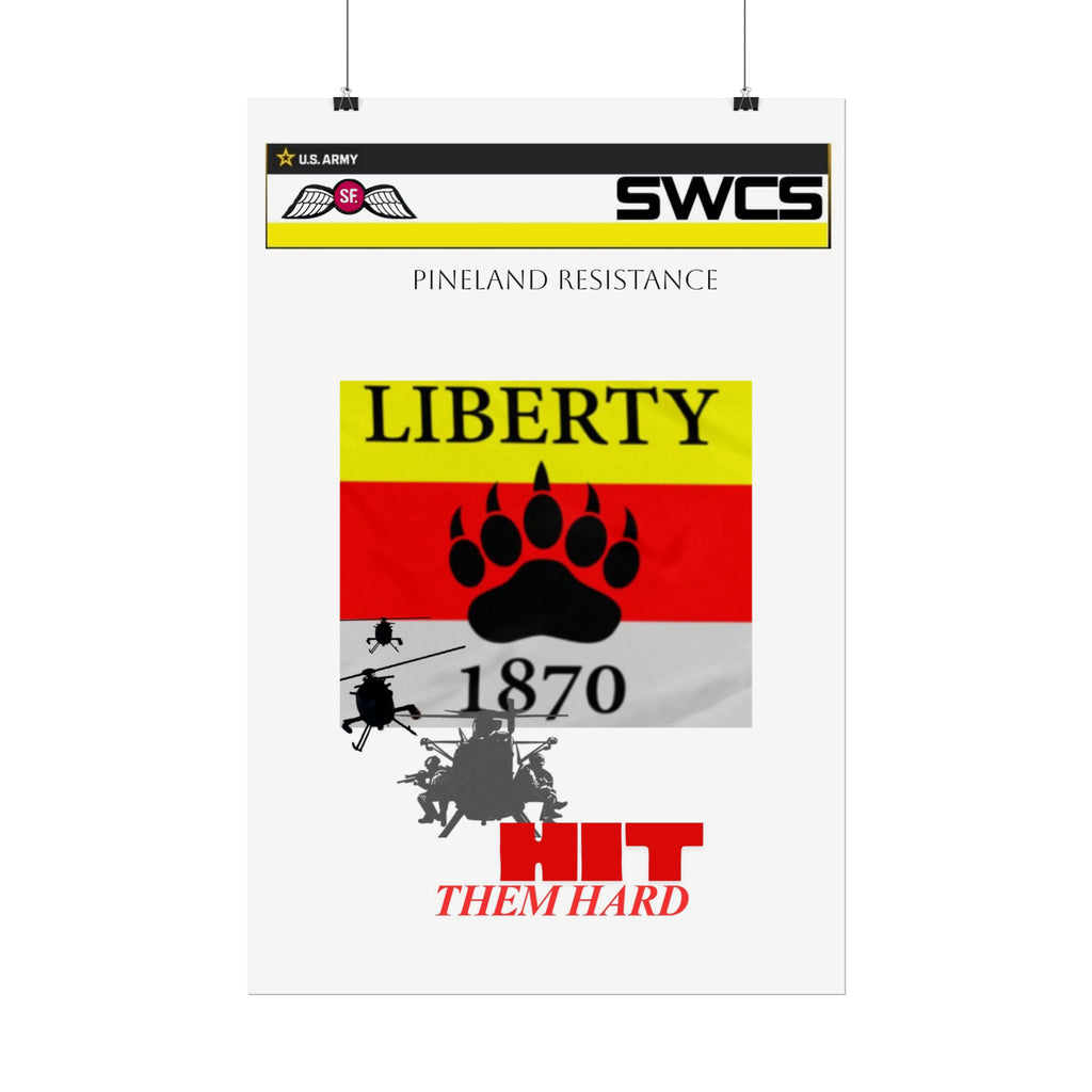 Military Helicopter Rolled Poster - Perfect for Home Decor and Gifts