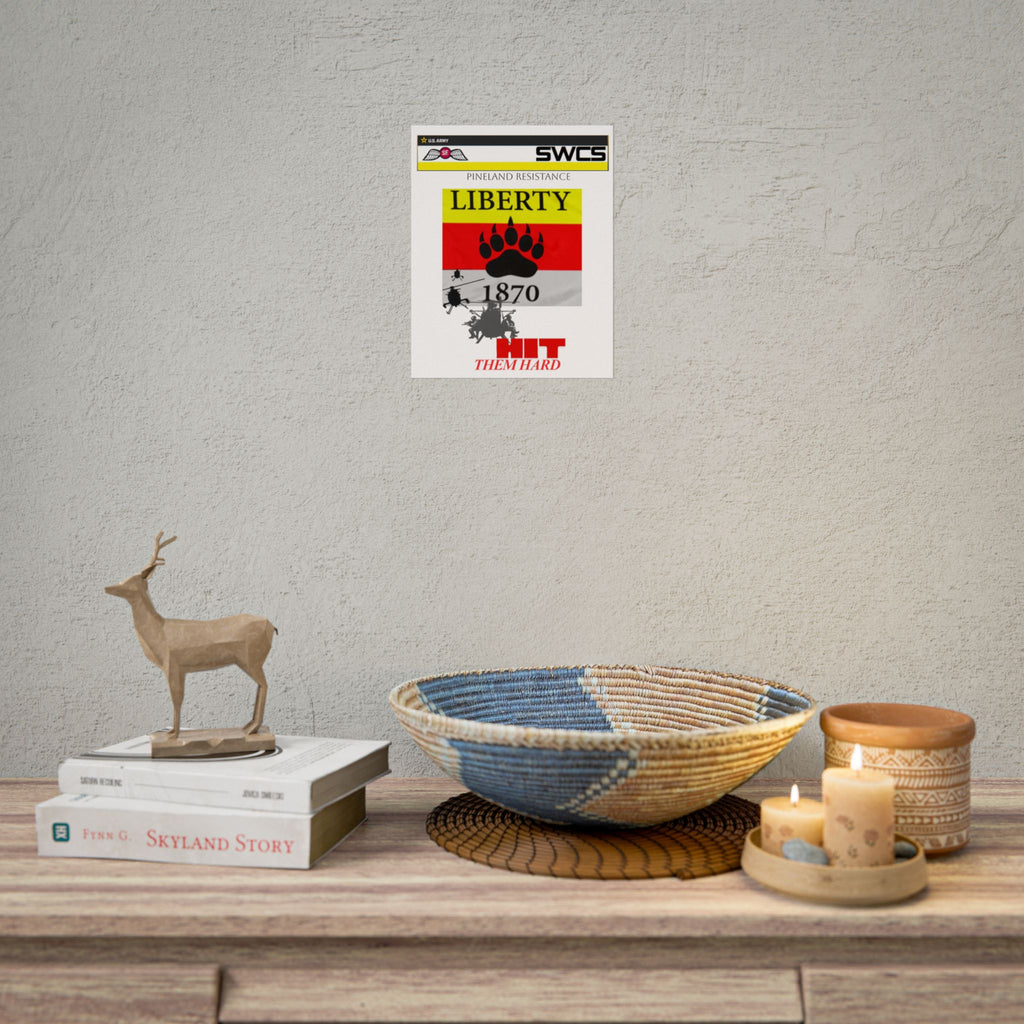 Military Helicopter Rolled Poster - Perfect for Home Decor and Gifts