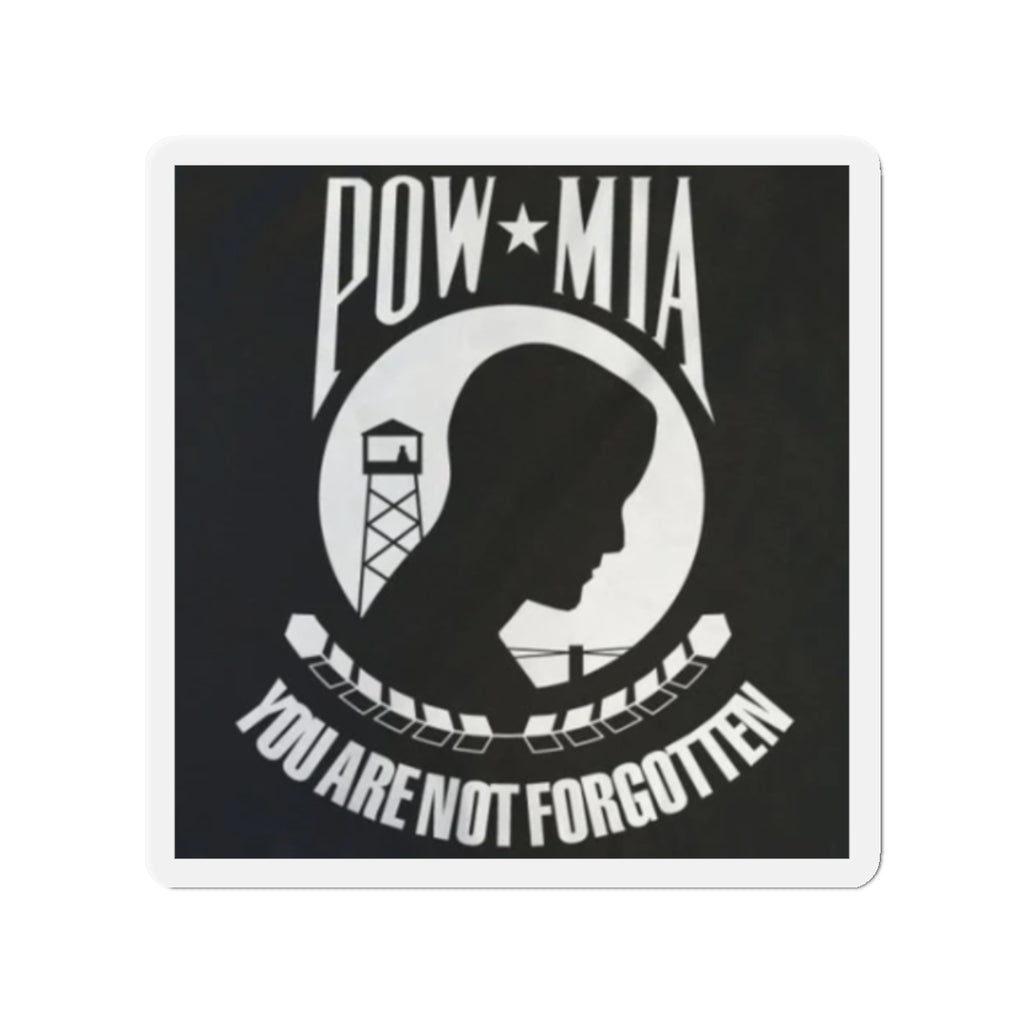 POW-MIA Die-Cut Magnets - You Are Not Forgotten
