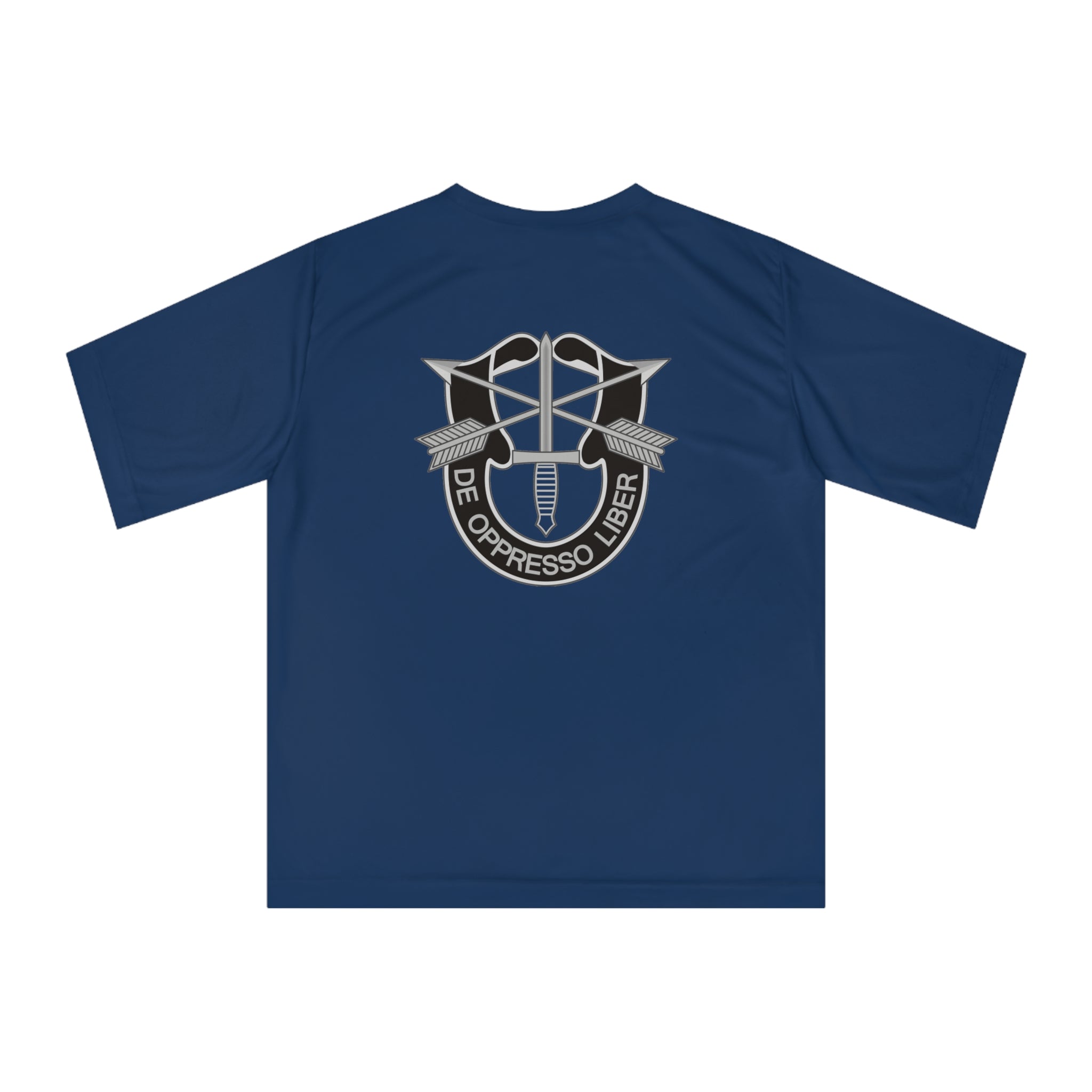 Title CIF is back. Nous Defions symbol on the front SF creat on the back. Performance T-Shirt for Active Lifestyle, Unisex Sports Tee, Gym Workout Shirt, Casual Everyday Wear