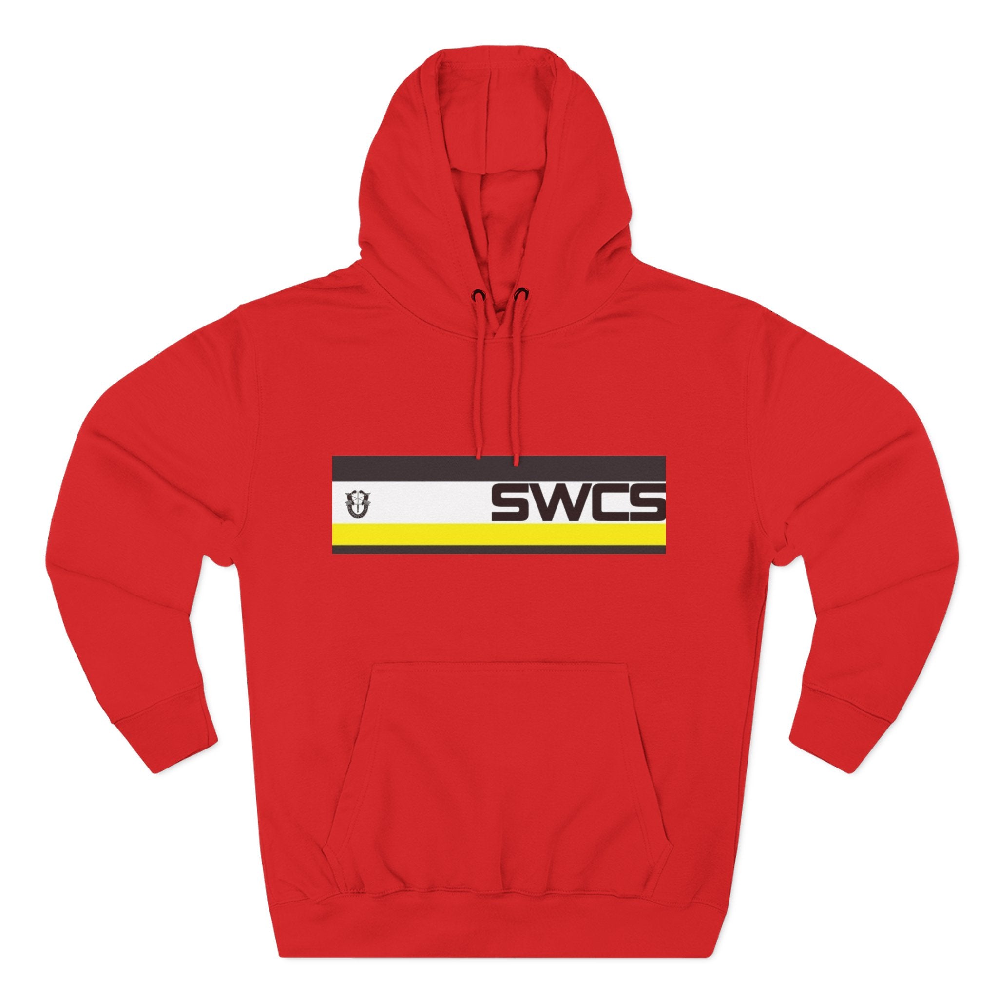 SWCS SF Three-Panel Fleece Hoodie - Stylish & Comfortable