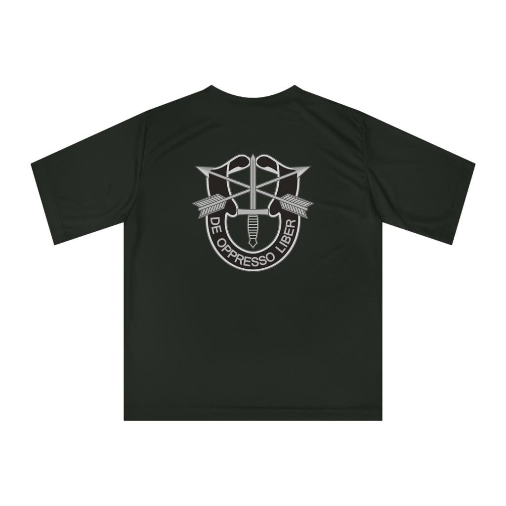 Title CIF is back. Nous Defions symbol on the front SF creat on the back. Performance T-Shirt for Active Lifestyle, Unisex Sports Tee, Gym Workout Shirt, Casual Everyday Wear