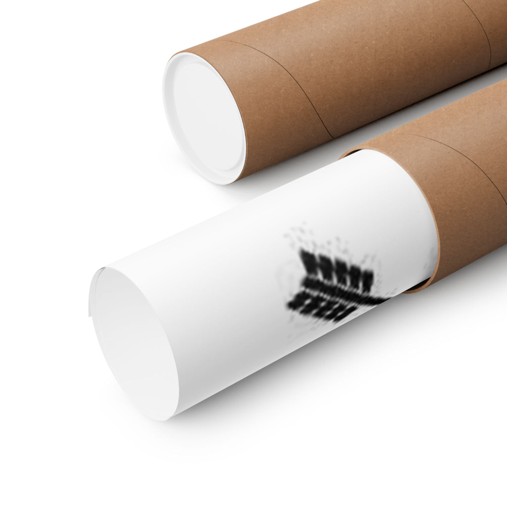 Crossed Arrows Skull and Dagger Wall Art - Matte Vertical Poster | Perfect for Bold Decor