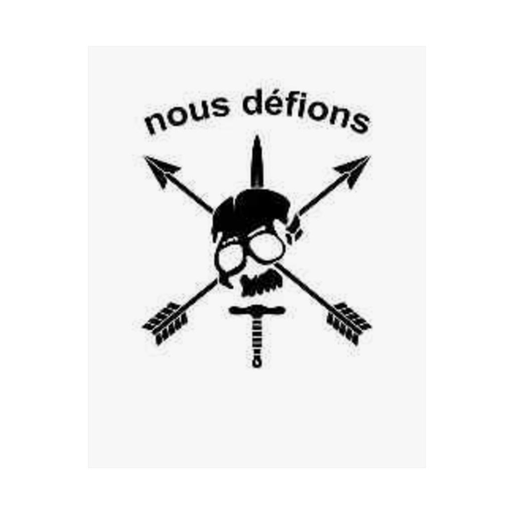 Crossed Arrows Skull and Dagger Wall Art - Matte Vertical Poster | Perfect for Bold Decor