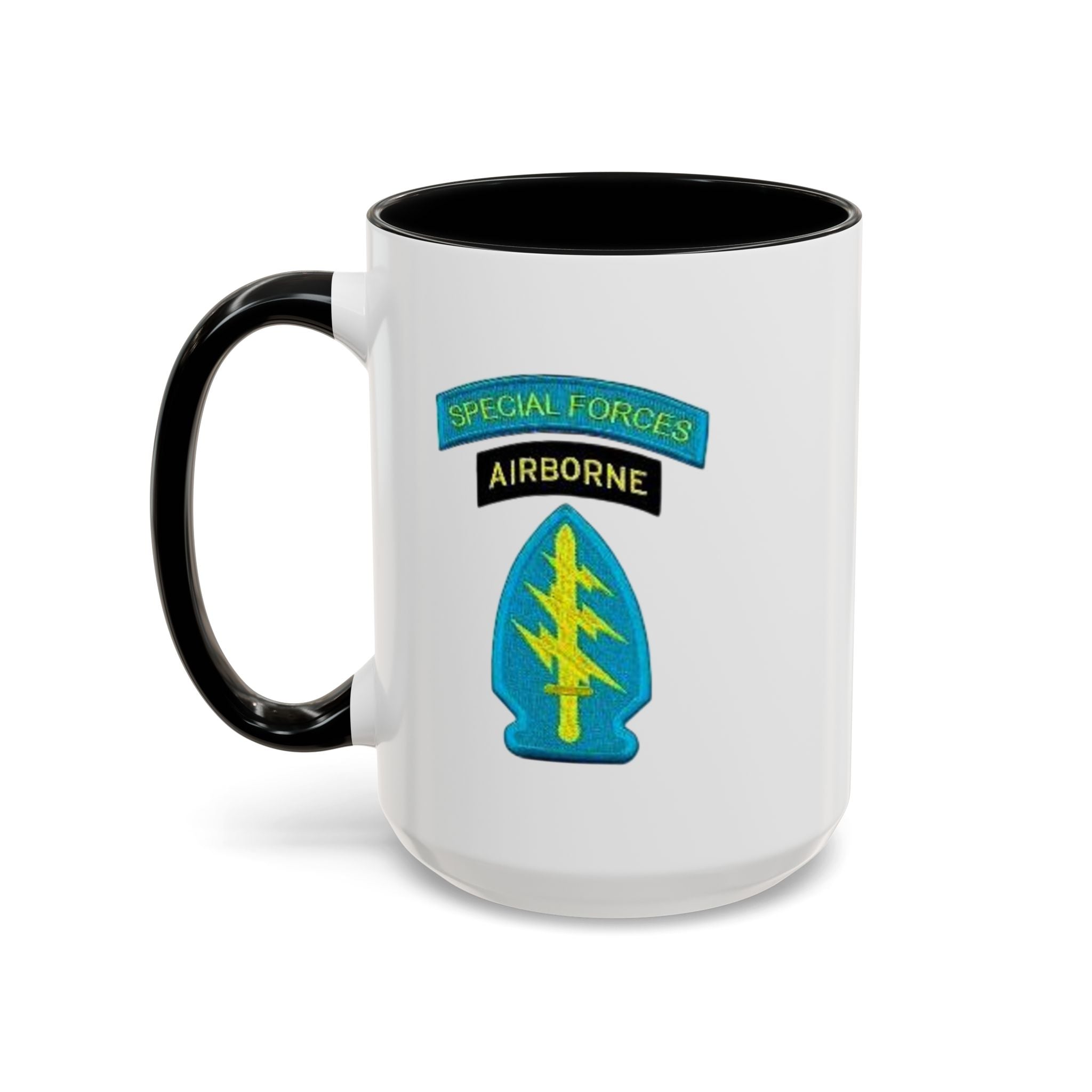 Special Forces Logo Pinecone Finding Grand Champion Mug