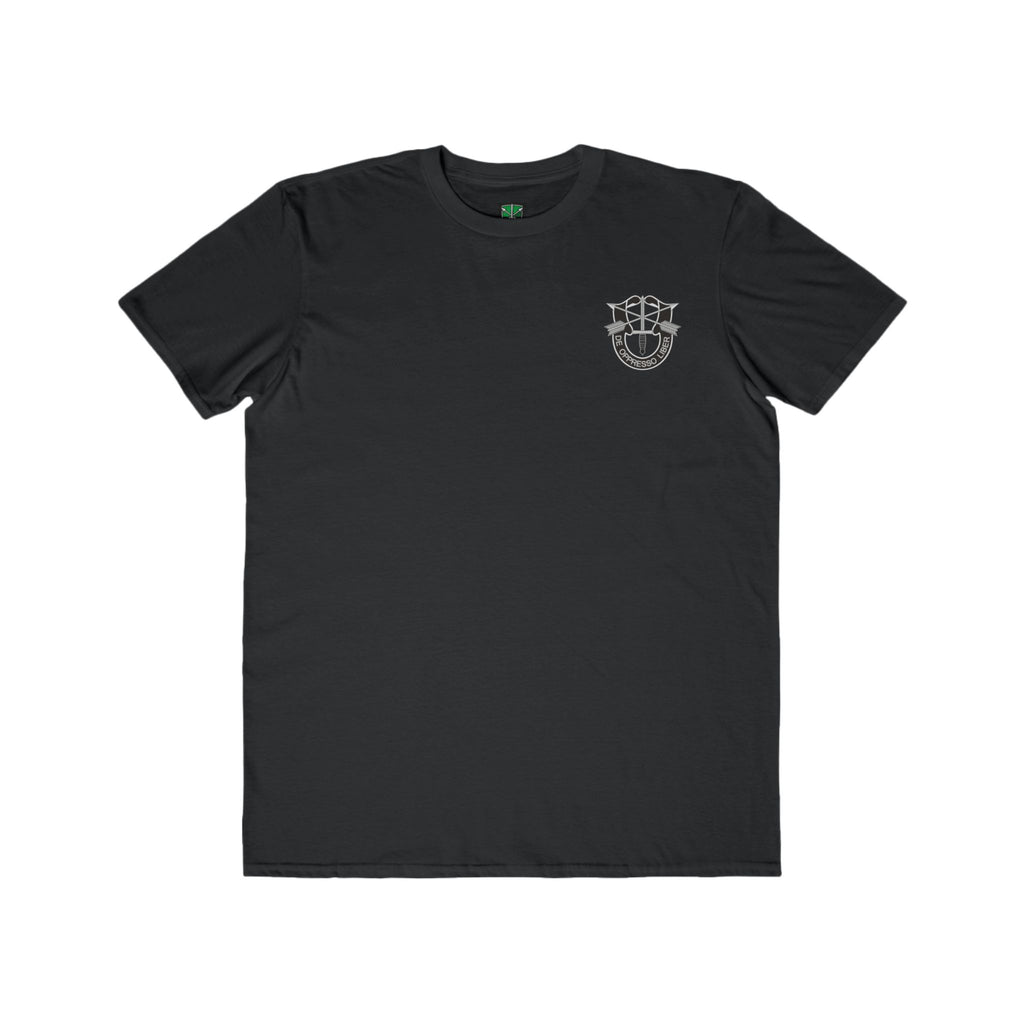 SF Crest with the Dagger and Crossed Arrows_ Men's Lightweight Fashion Tee