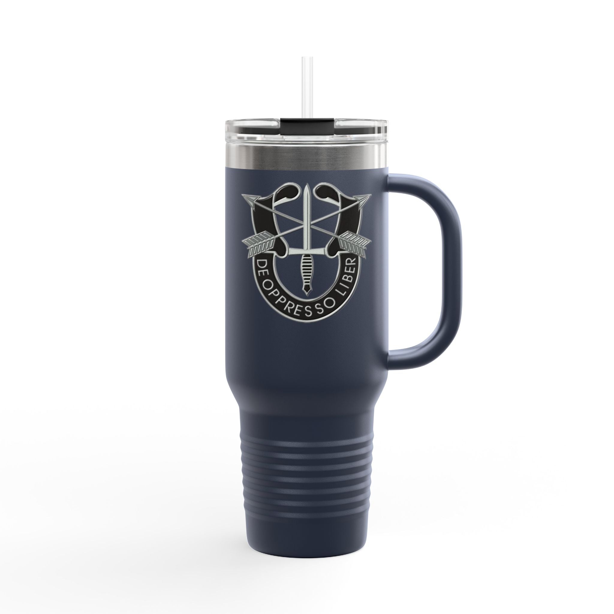 De Oppresso Liber, CIF, Insulated Travel Mug, 40oz