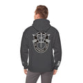 New CIF Hoodie, CIF on the Chest, Crest on the Back, Crossed Arrows and Dagger on the Cuff. Unisex Heavy Blend™ Hooded Sweatshirt
